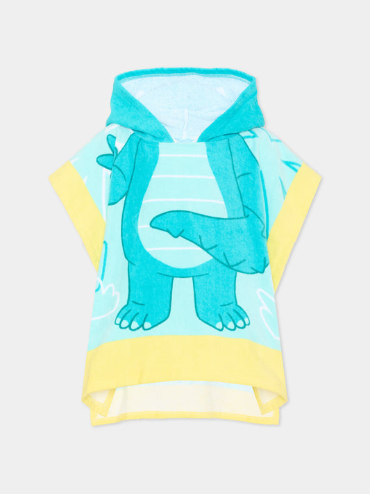 Accappatoio verde per neonato dinosauro,Mayoral,10164 096