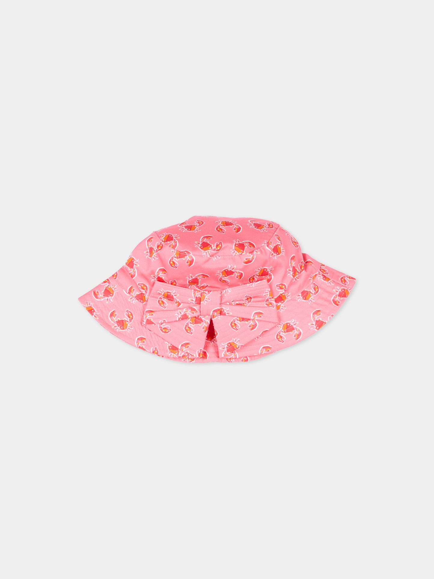 Cloche rosa per bambina con granchi,Mayoral,10190 087