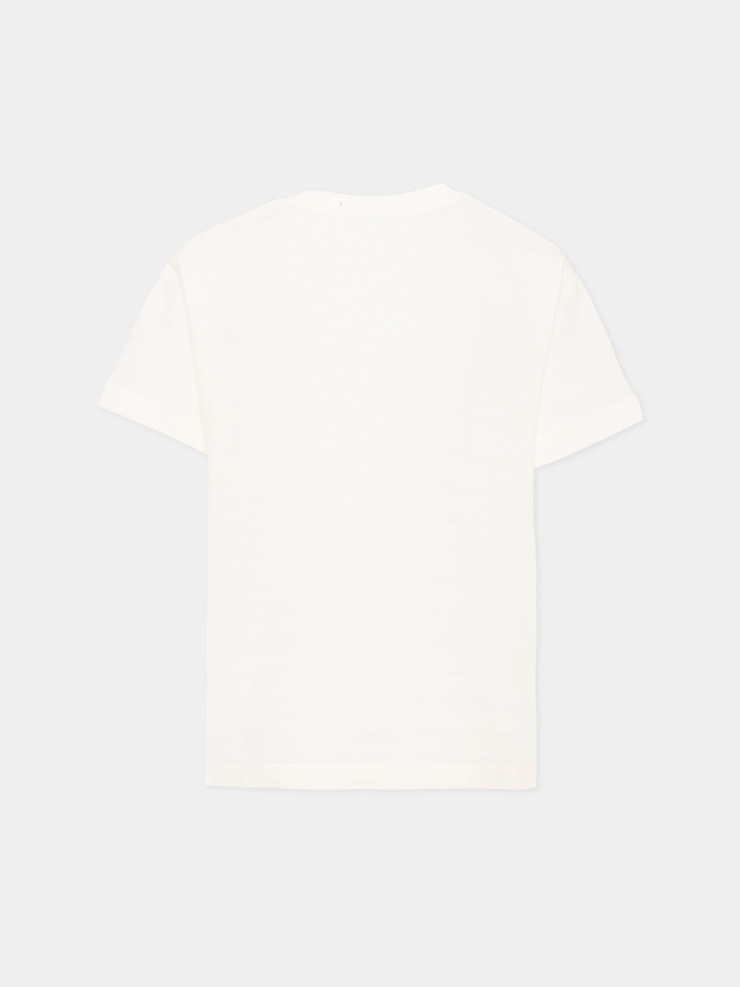 T-Shirt avorio in maglia per bambino,Mayoral,3061 057