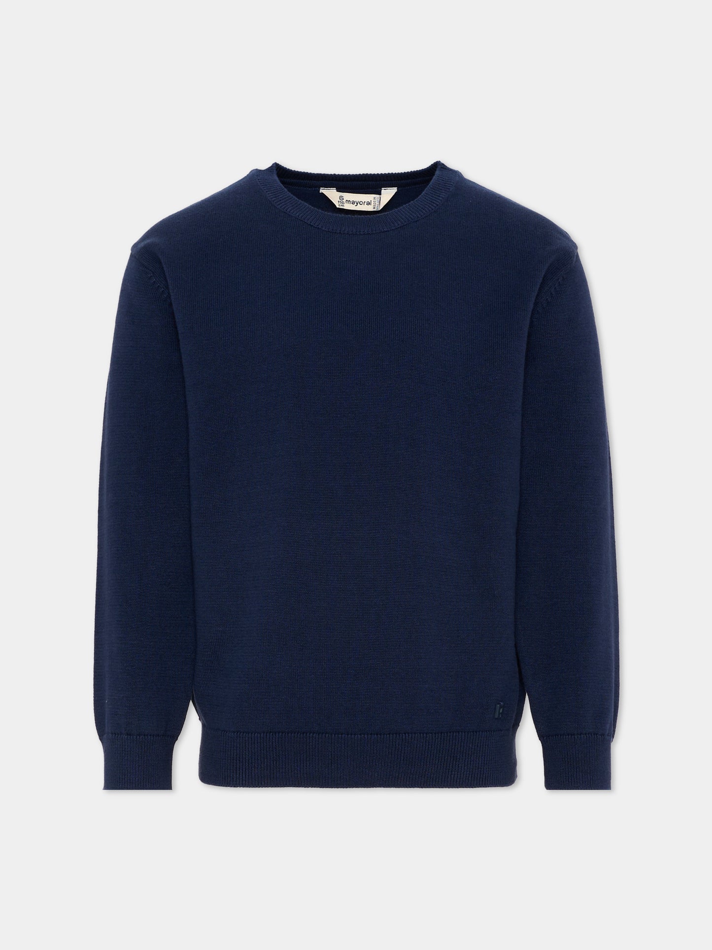 Maglione blu per bambino tinta unita,Mayoral,311 056