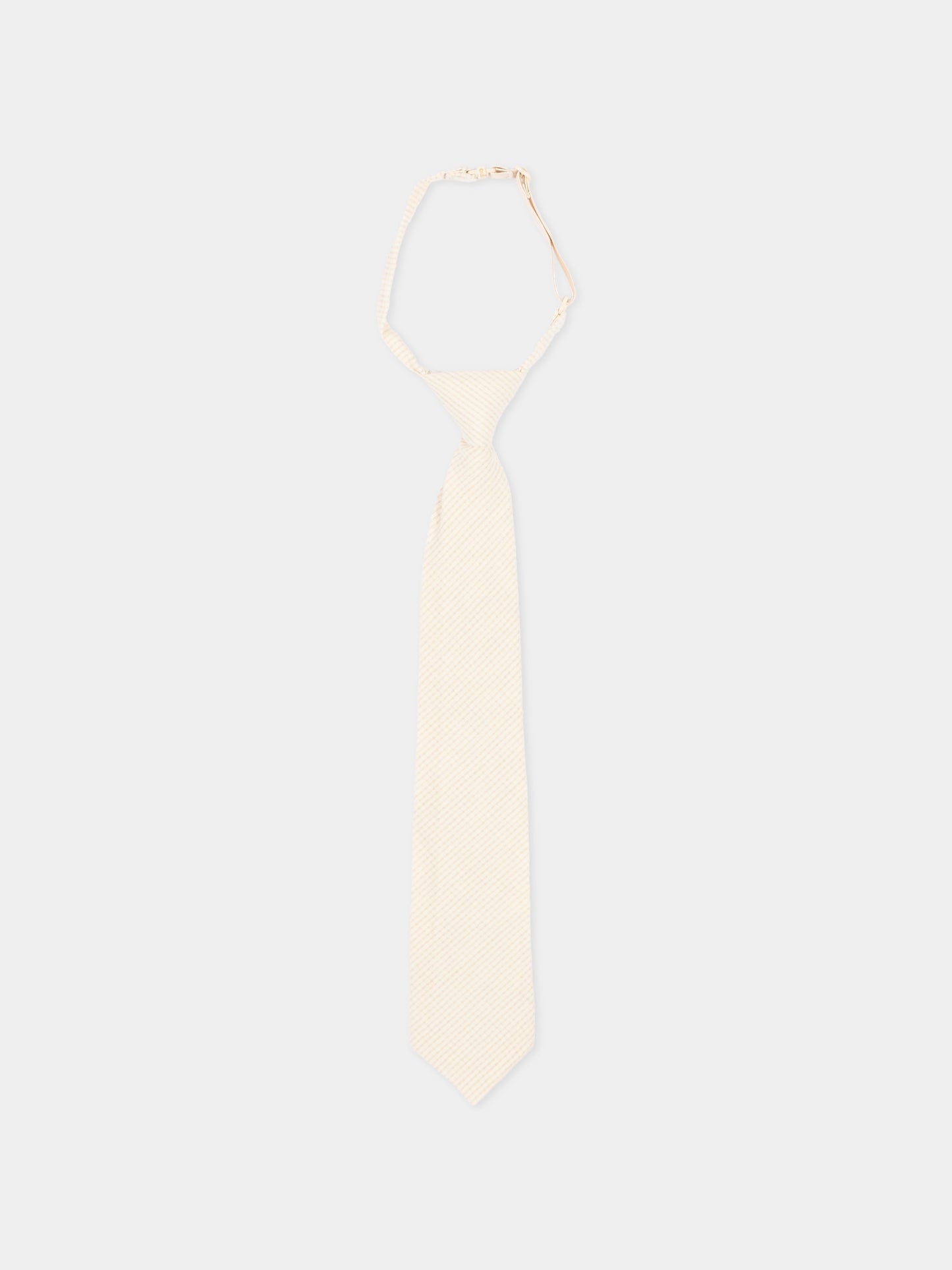 Cravatta beige per bambino,Mayoral,10214 034