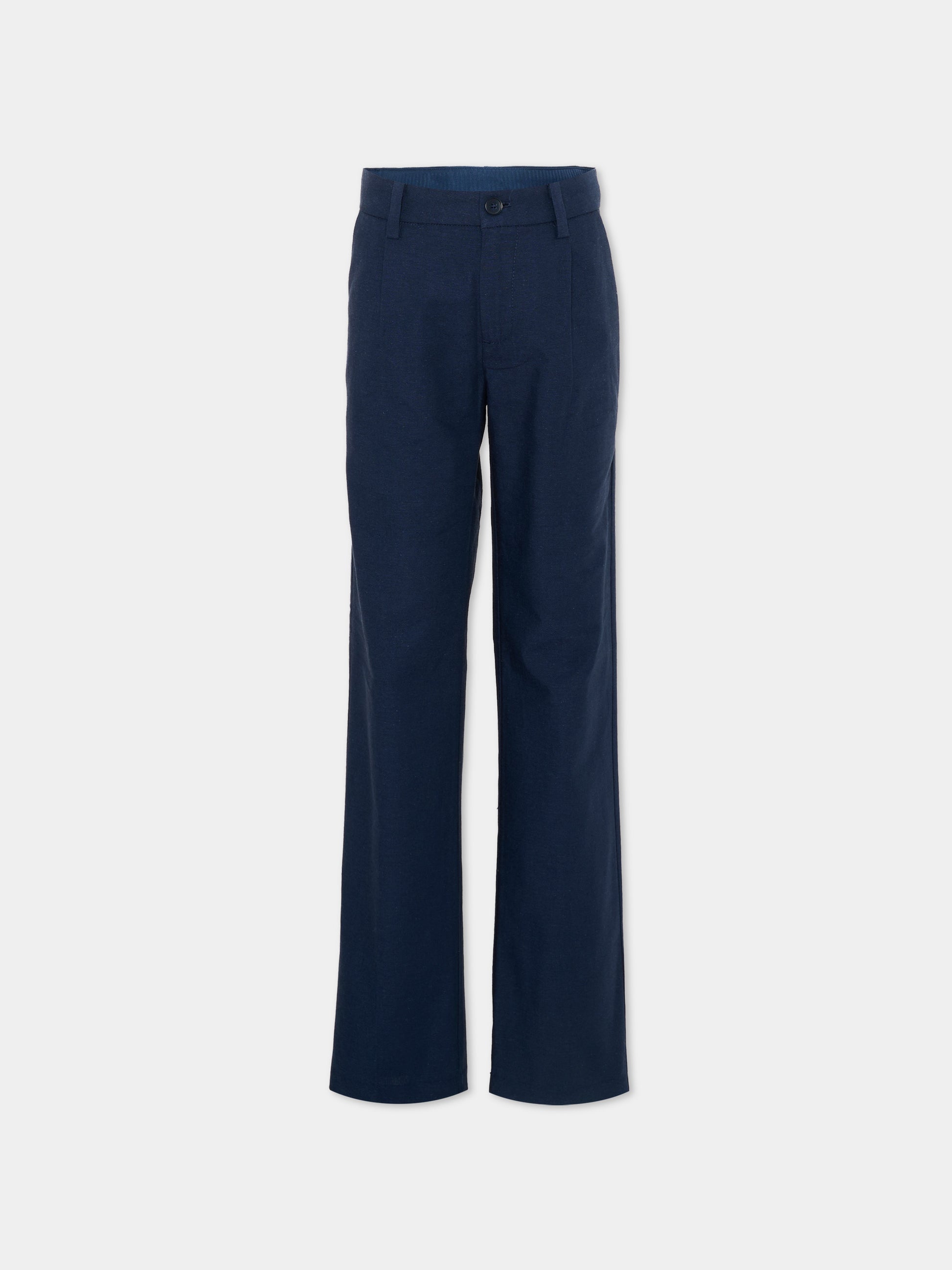 Pantalone blu per bambino elegante,Mayoral,6562 018