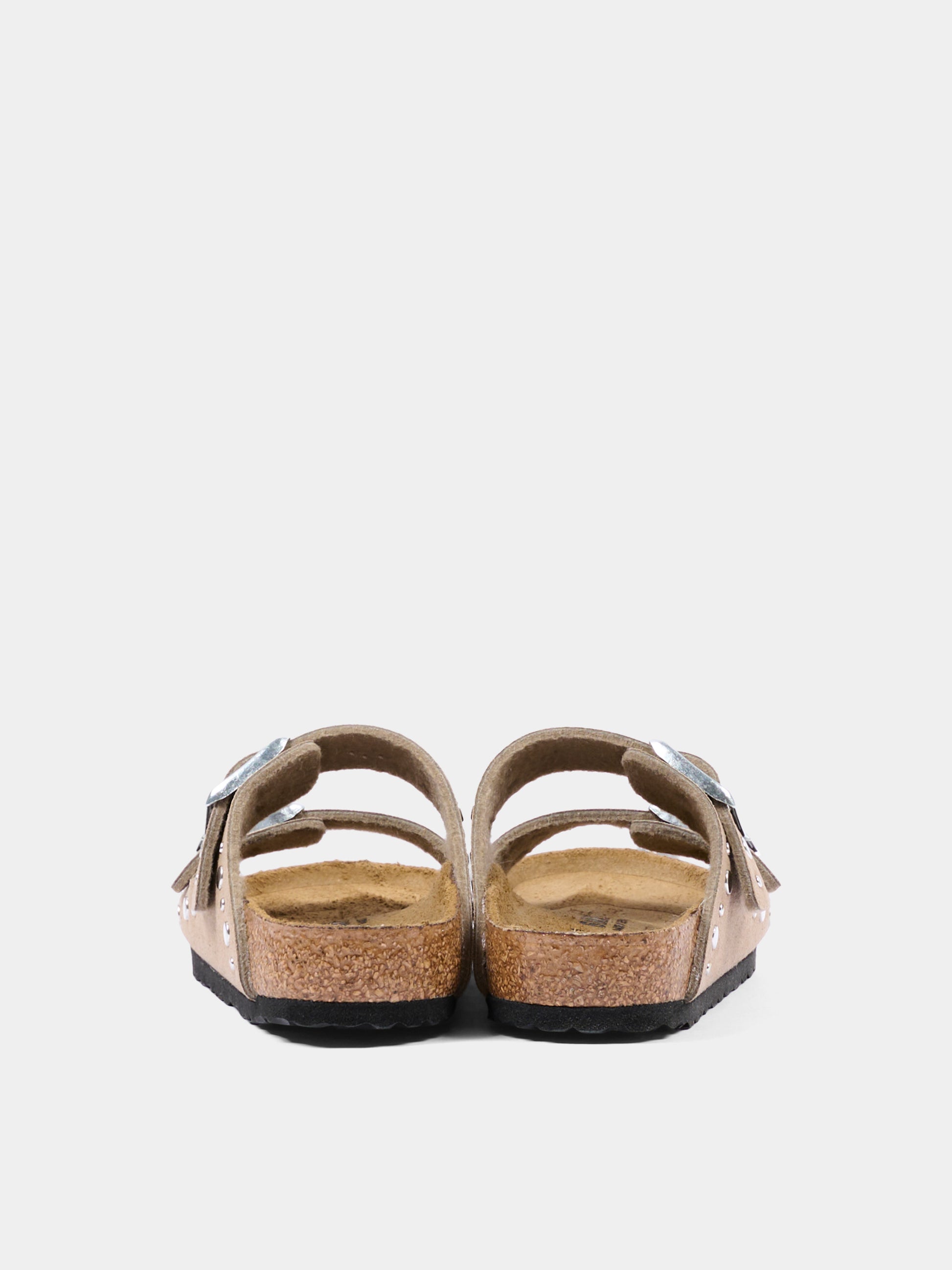 Sandalo beige Arizona Rivet per bambina,Birkenstock,1031708 ARIZONA