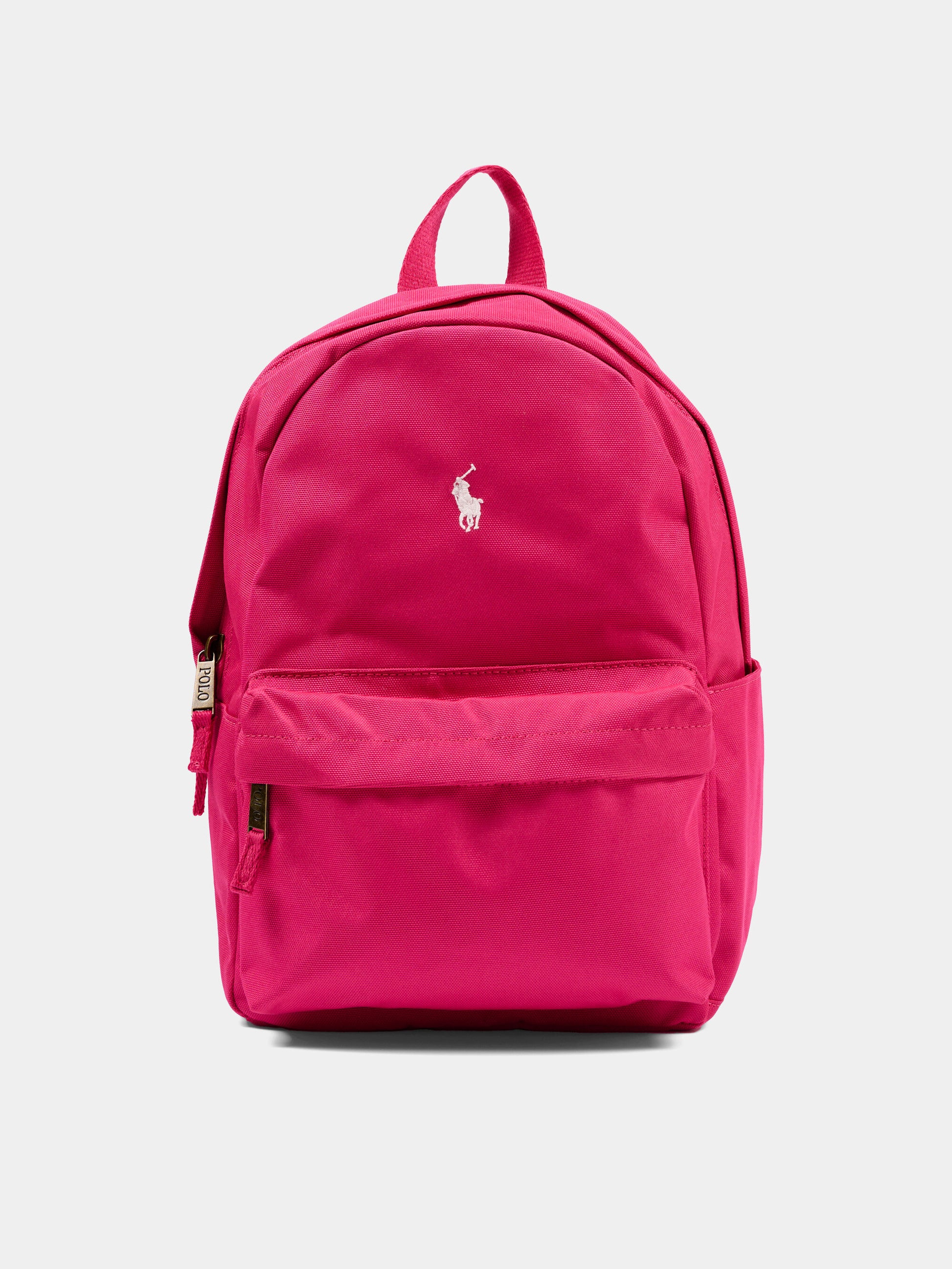 Zaino fucsia per bambina con logo,Ralph Lauren Kids,9AR187 ADP
