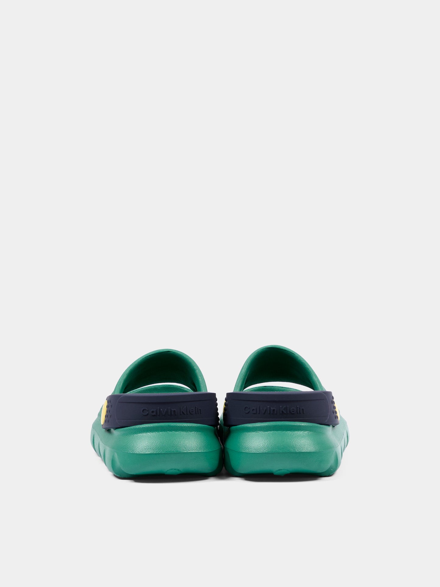 Sandali verdi per bambini con logo,Calvin Klein Kids,V1XF 83326 0083X970