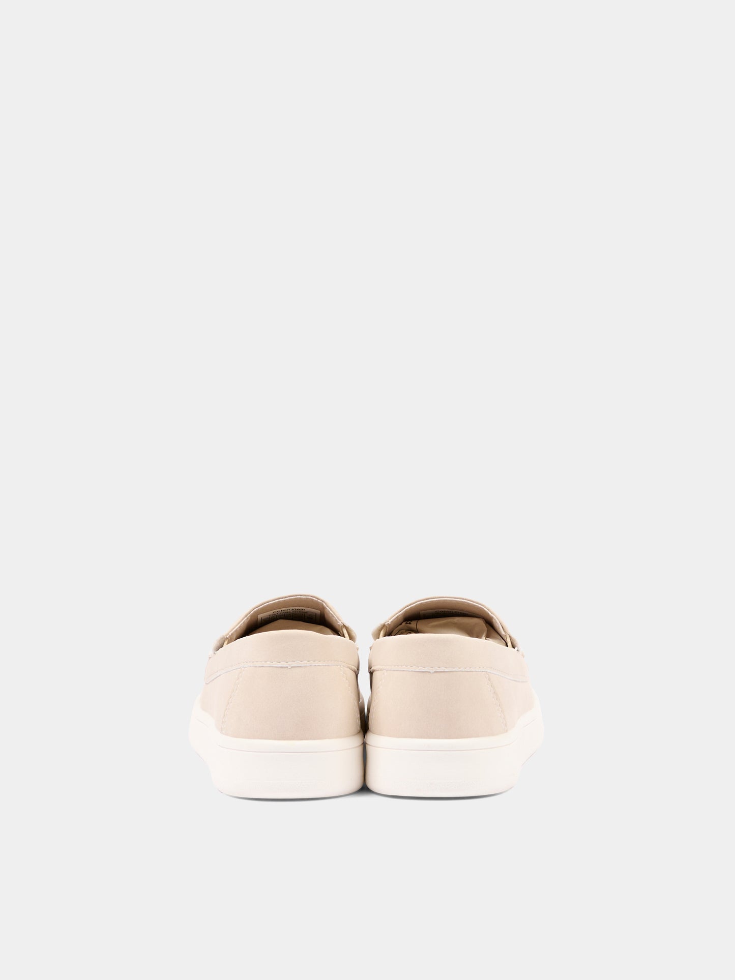 Mocassini beige per bambino con logo,Calvin Klein Kids,V3B4 83283 0315500