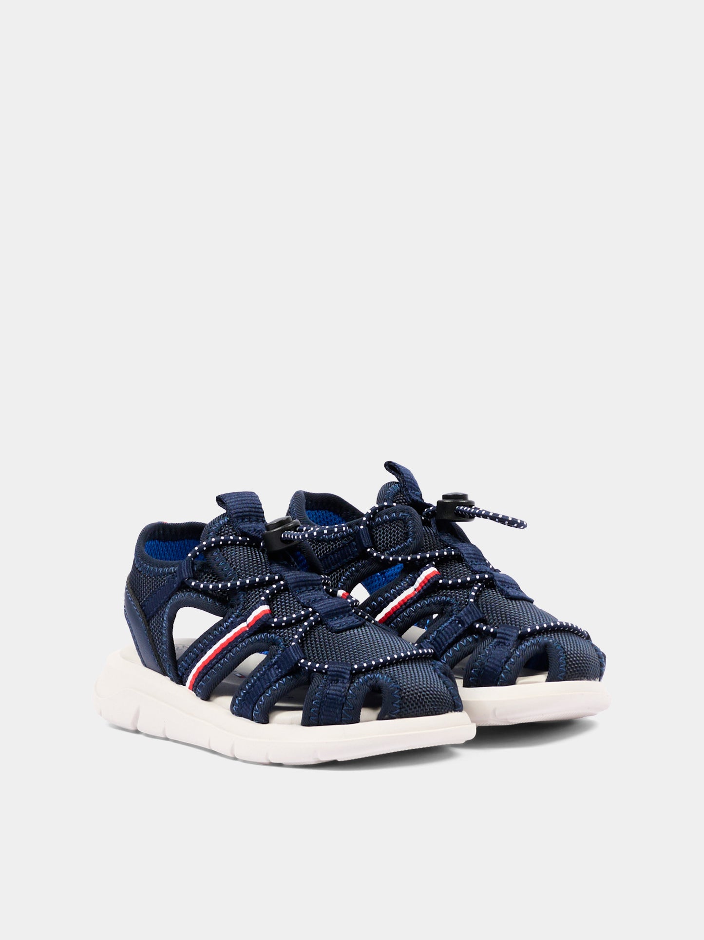 Sandali blu per bambino con Tommy flag,Tommy Hilfiger Junior,T1B2 34385 1591800