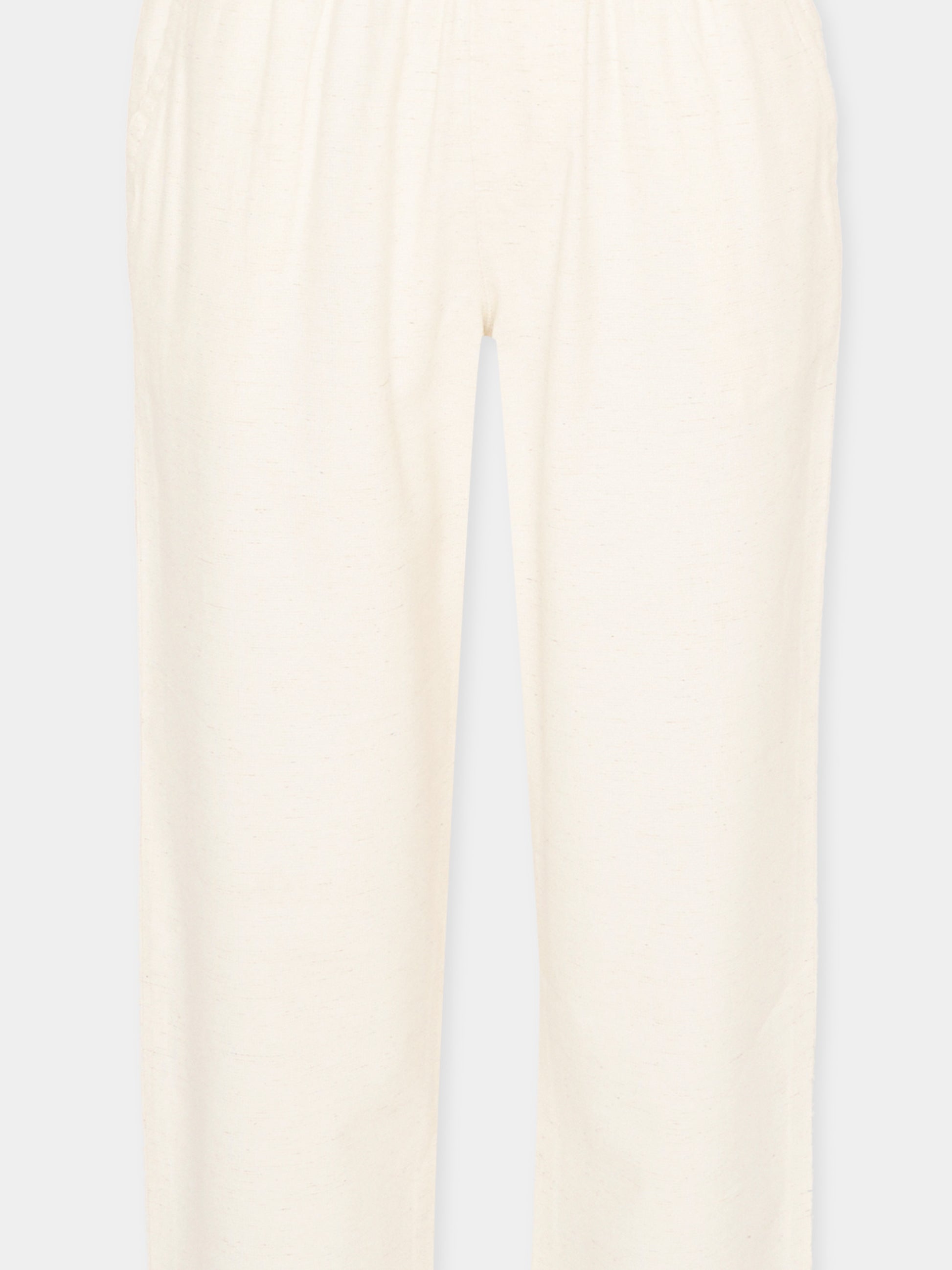 Pantalone elegante avorio per bambino con levriero,Trussardi Junior,TBP26139PA BEIGE NEW ECRU