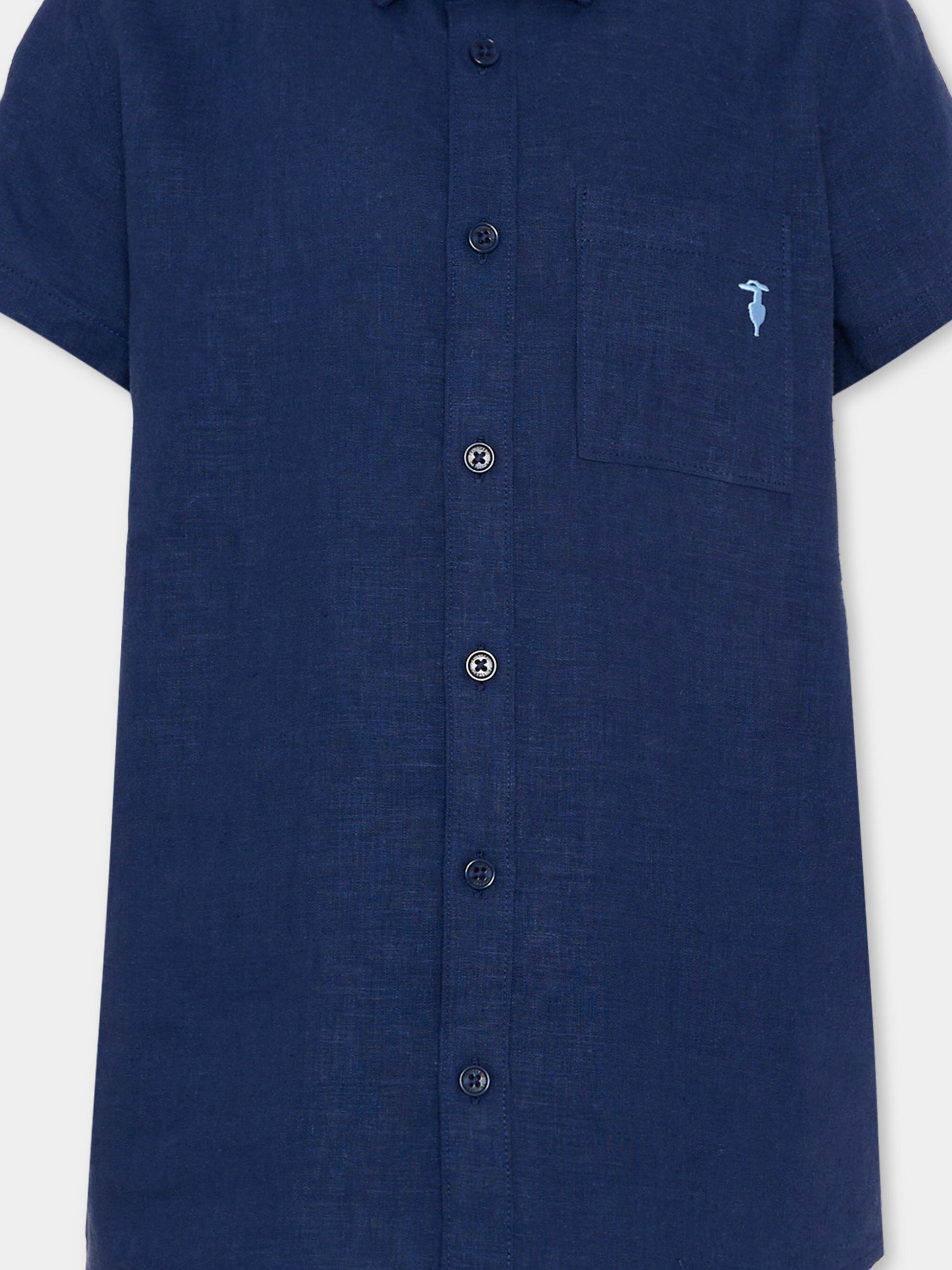 Completo blu per bambino con levriero,Trussardi Junior,TBP26019CL BLUE ESTATE