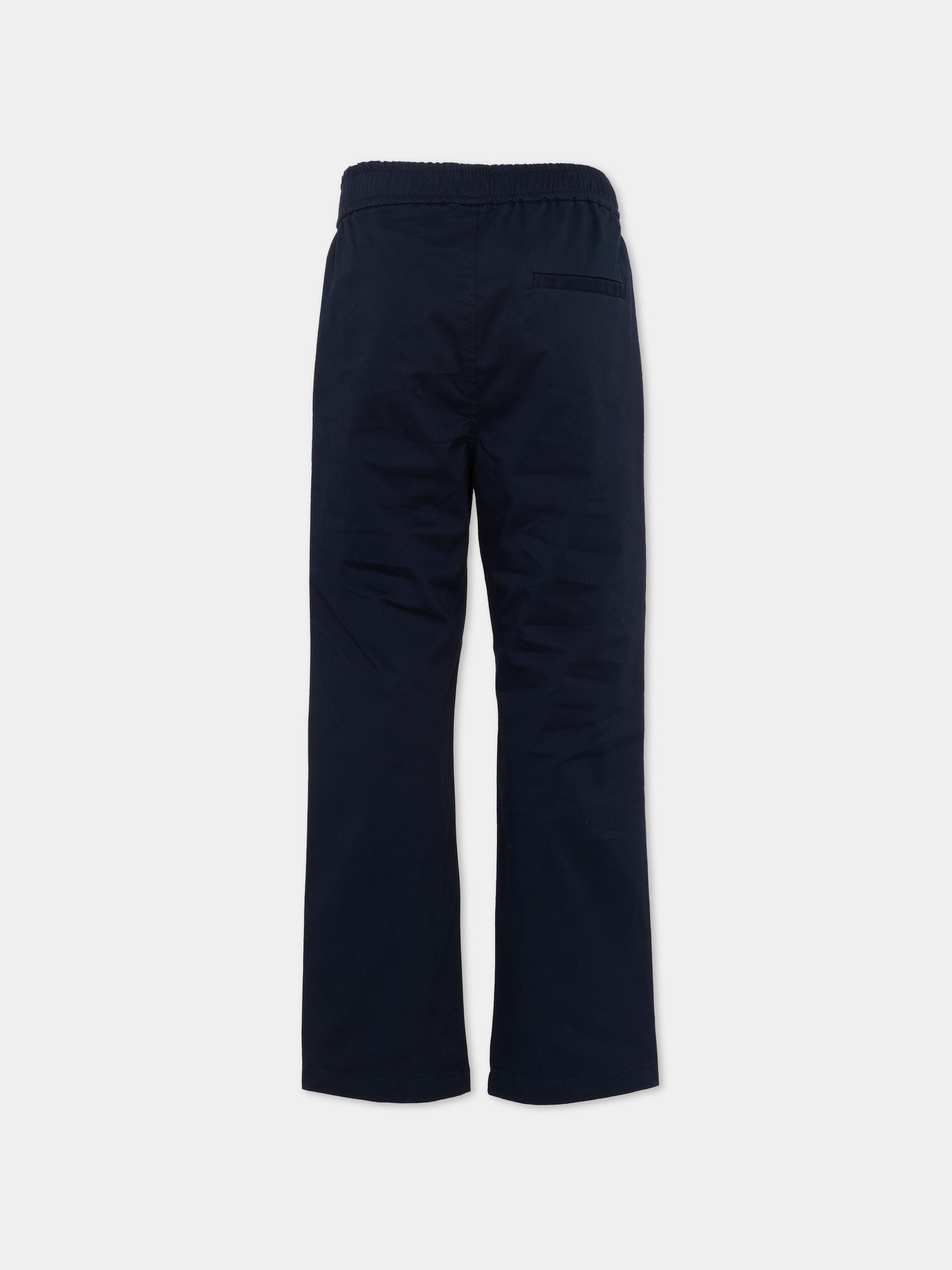 Pantaloni blu per bambino,Trussardi Junior,TIP26148PA BLUE ESTATE