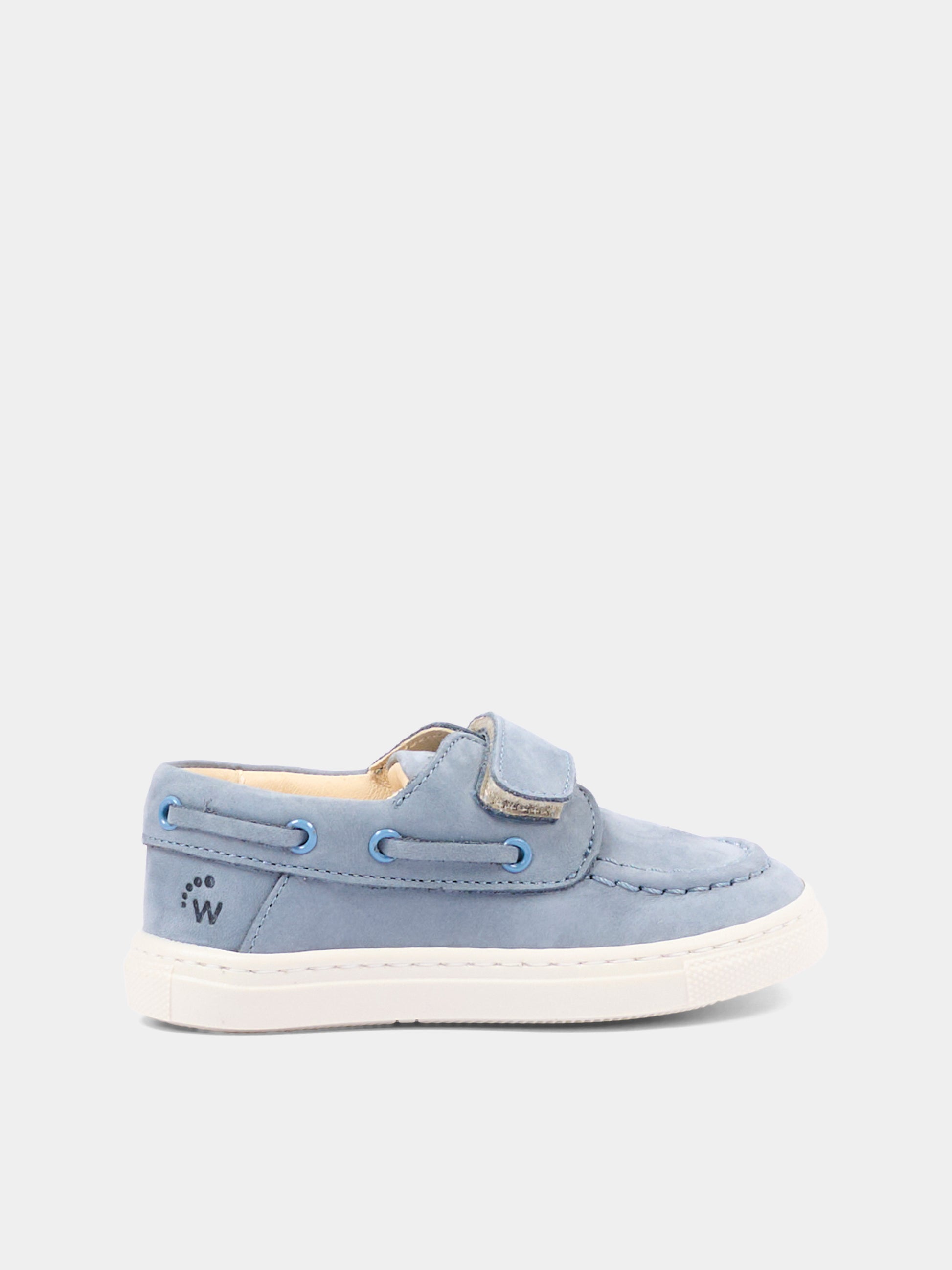 Mocassini celesti per bambino,Walkey,Y1B4 43990 0124805
