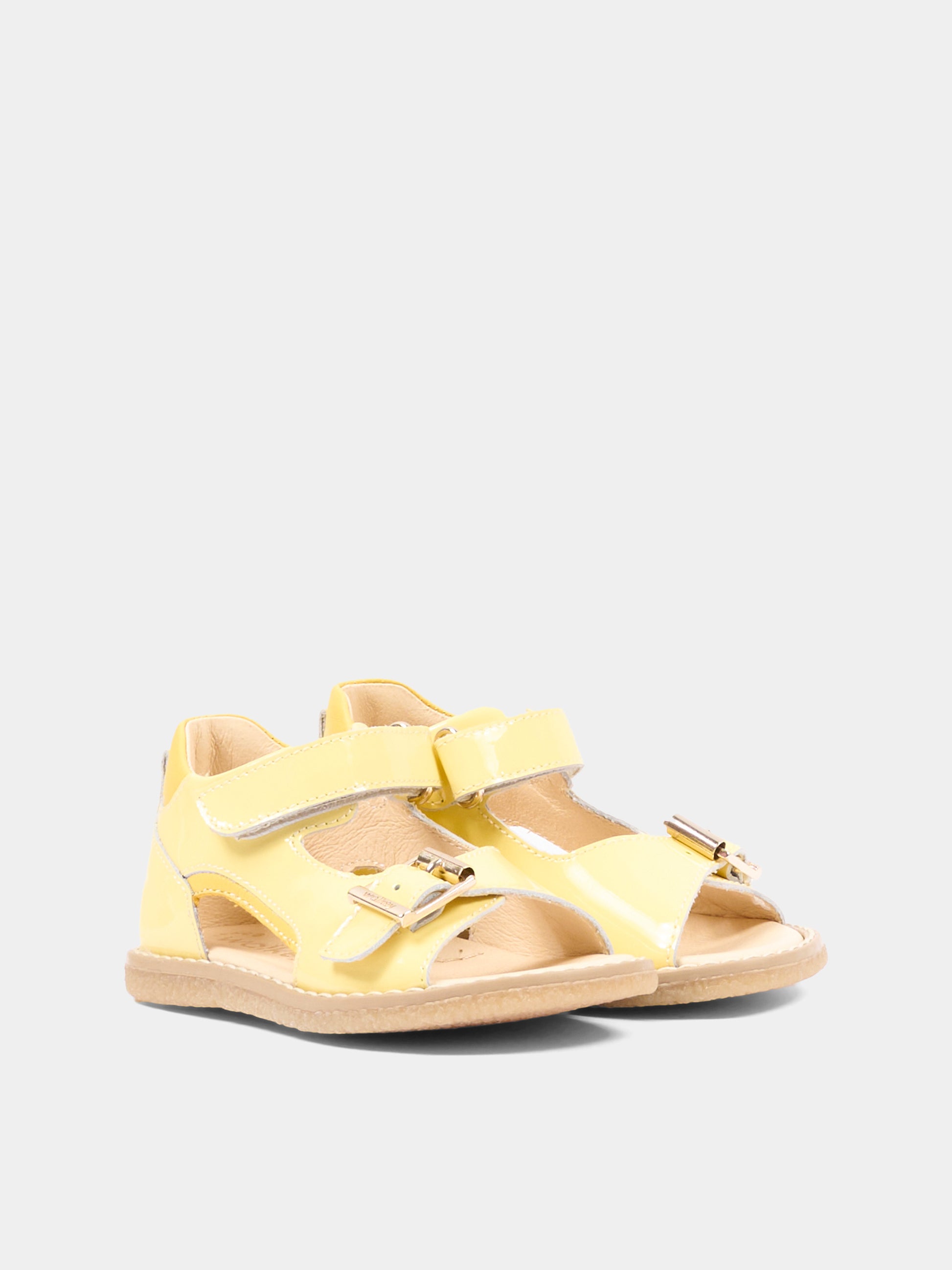 Sandali gialli per bambina,Walkey,Y1A2 44184 0224200