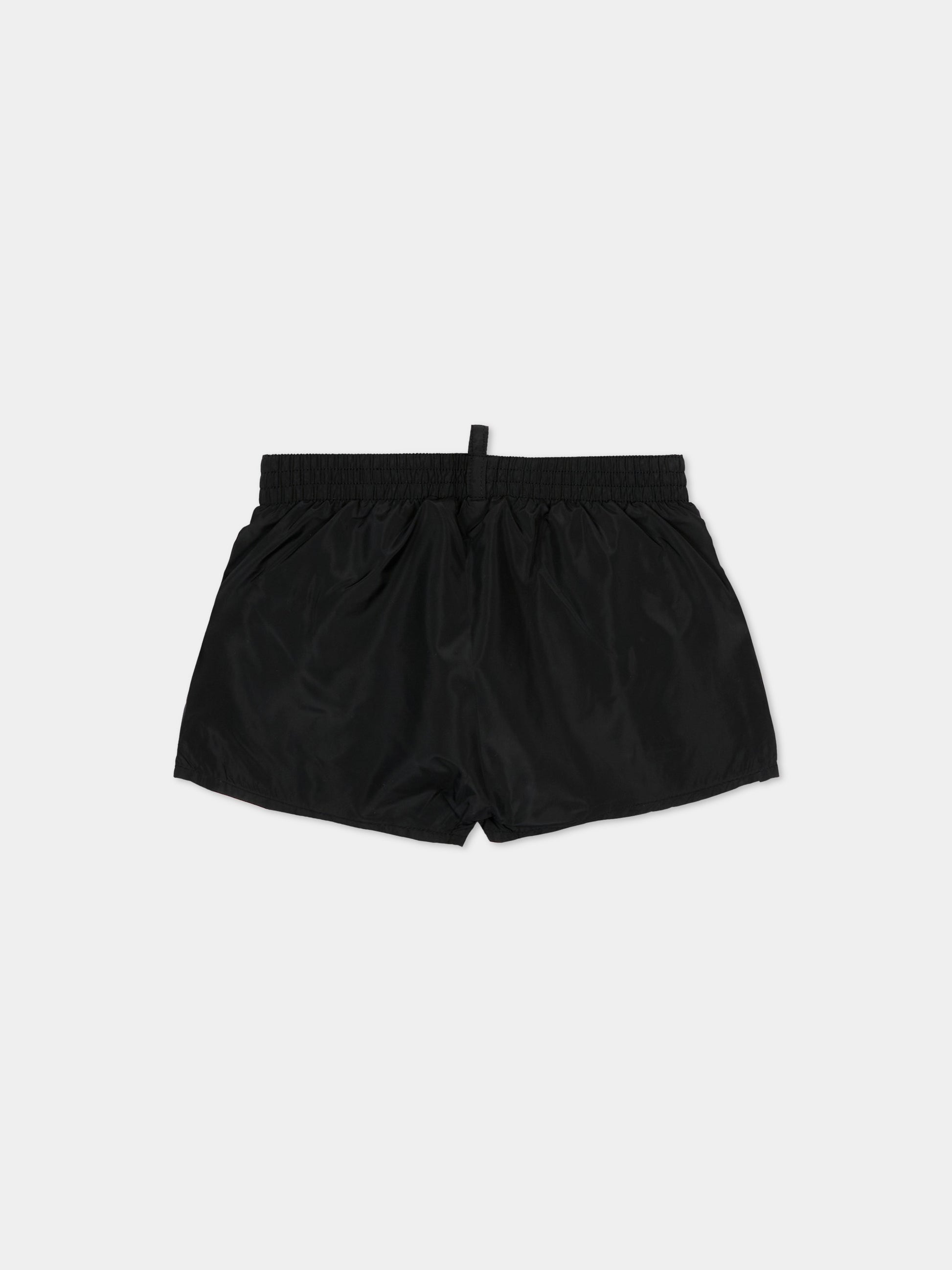 Boxer mare nero per neonato con logo,Dsquared2,DQ3310 D00QK DQ900