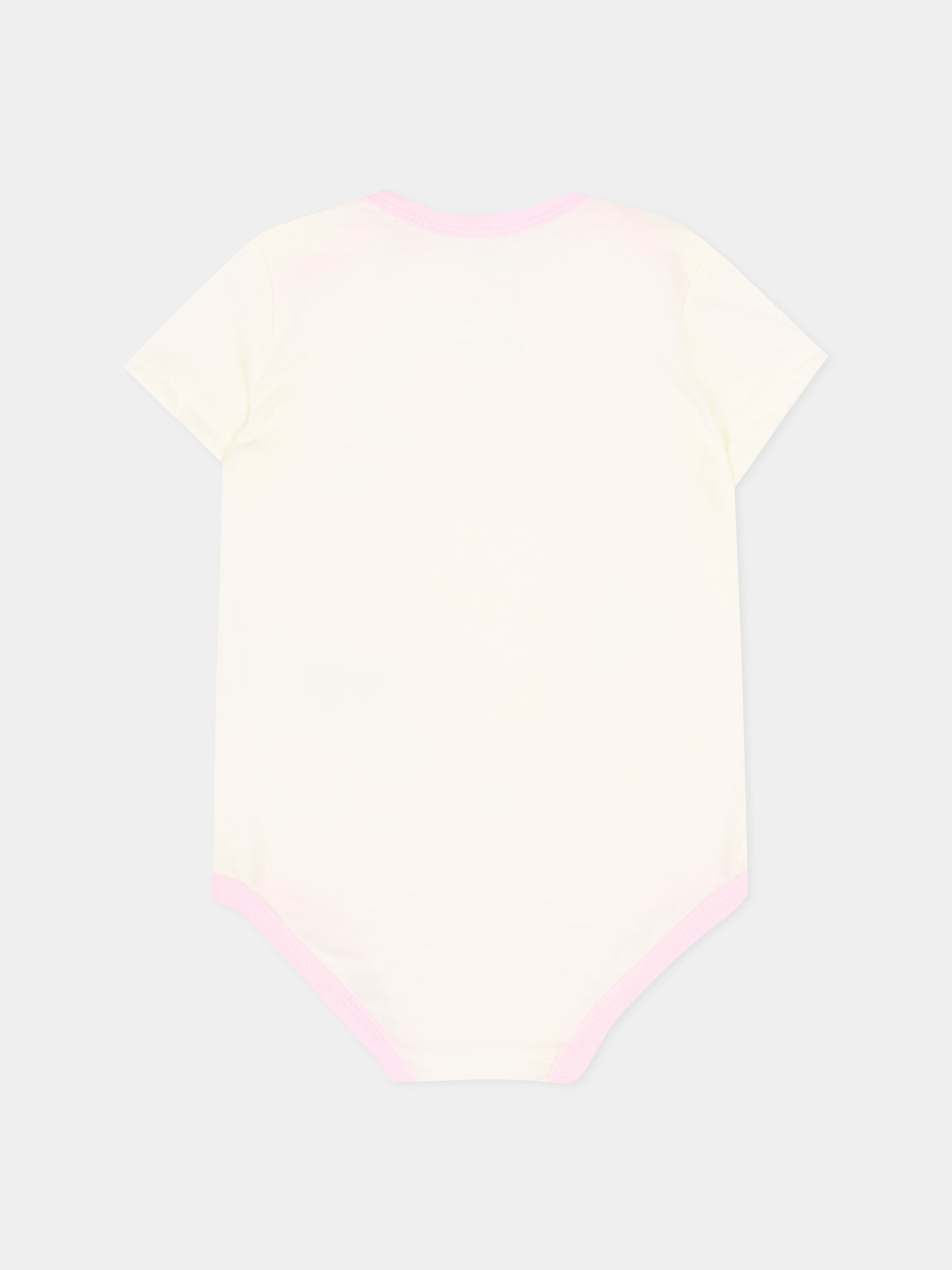 Completo sportivo rosa per neonata con logo,Nike,66J461 A9Y