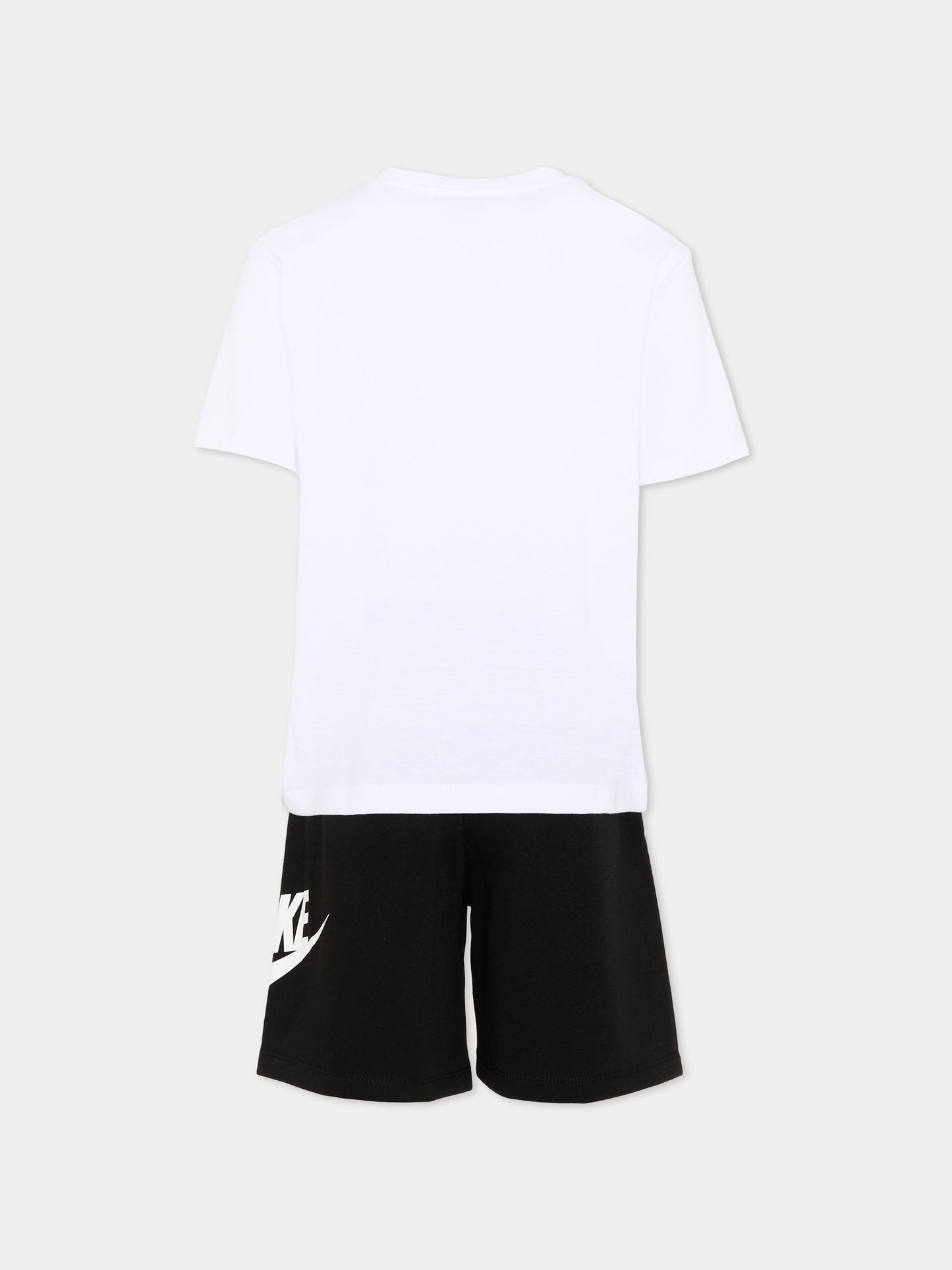 Completo sportivo multicolor per bambino con logo,Nike,86L596 F66