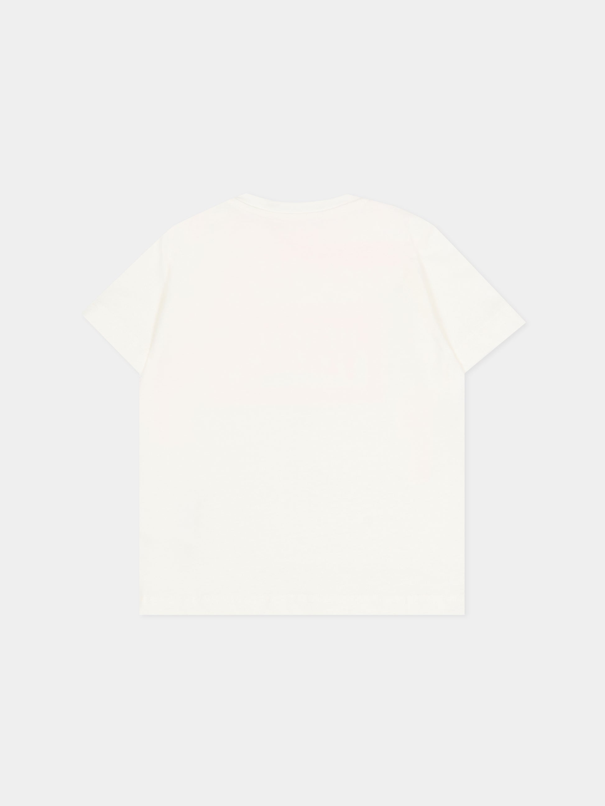 T-shirt avorio per neonata con logo,Versace,1018570 1A16958 2W310