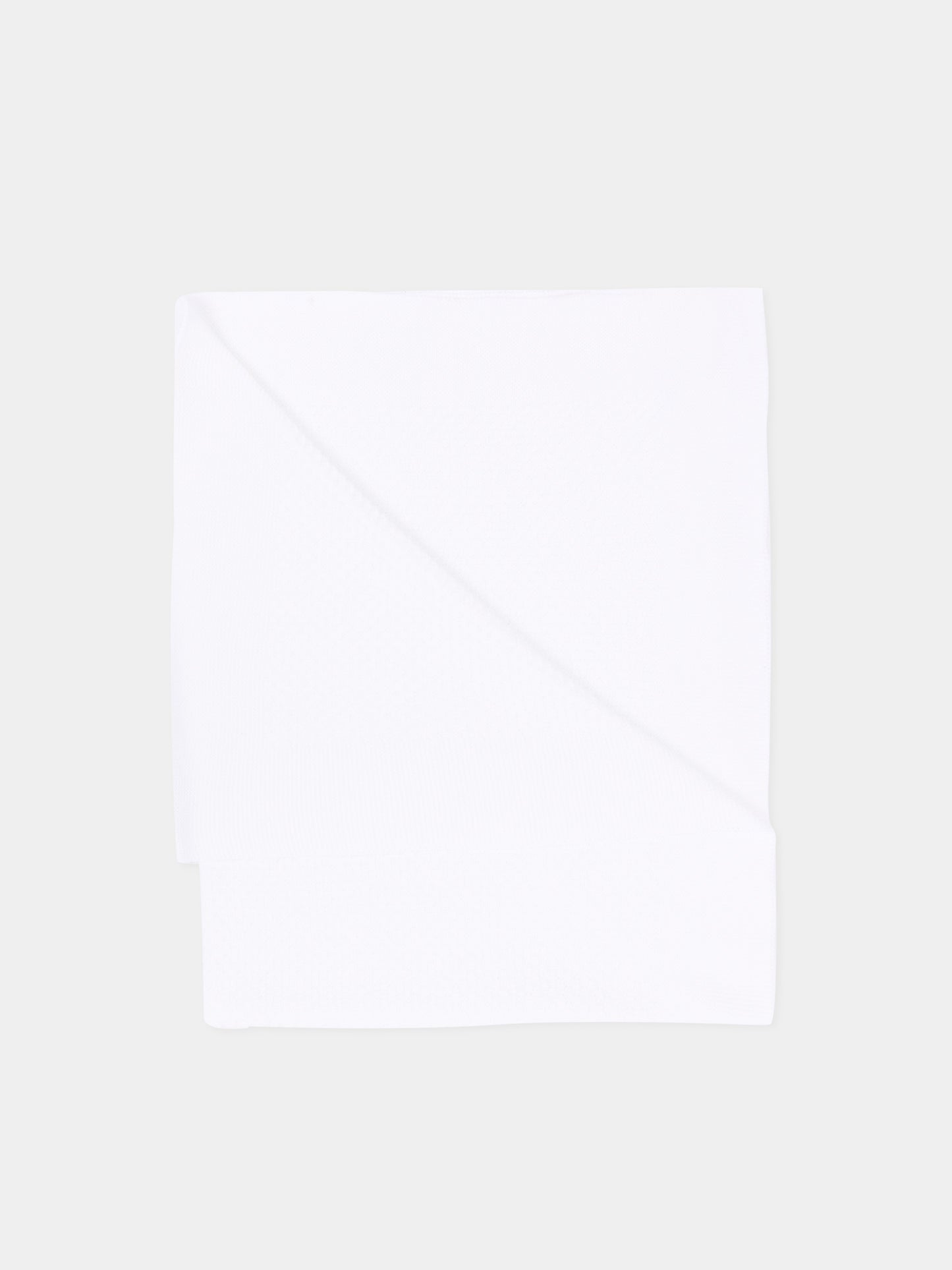 Coperta bianca per neonati in tricot,Paz Rodríguez,031 123414 01 H82