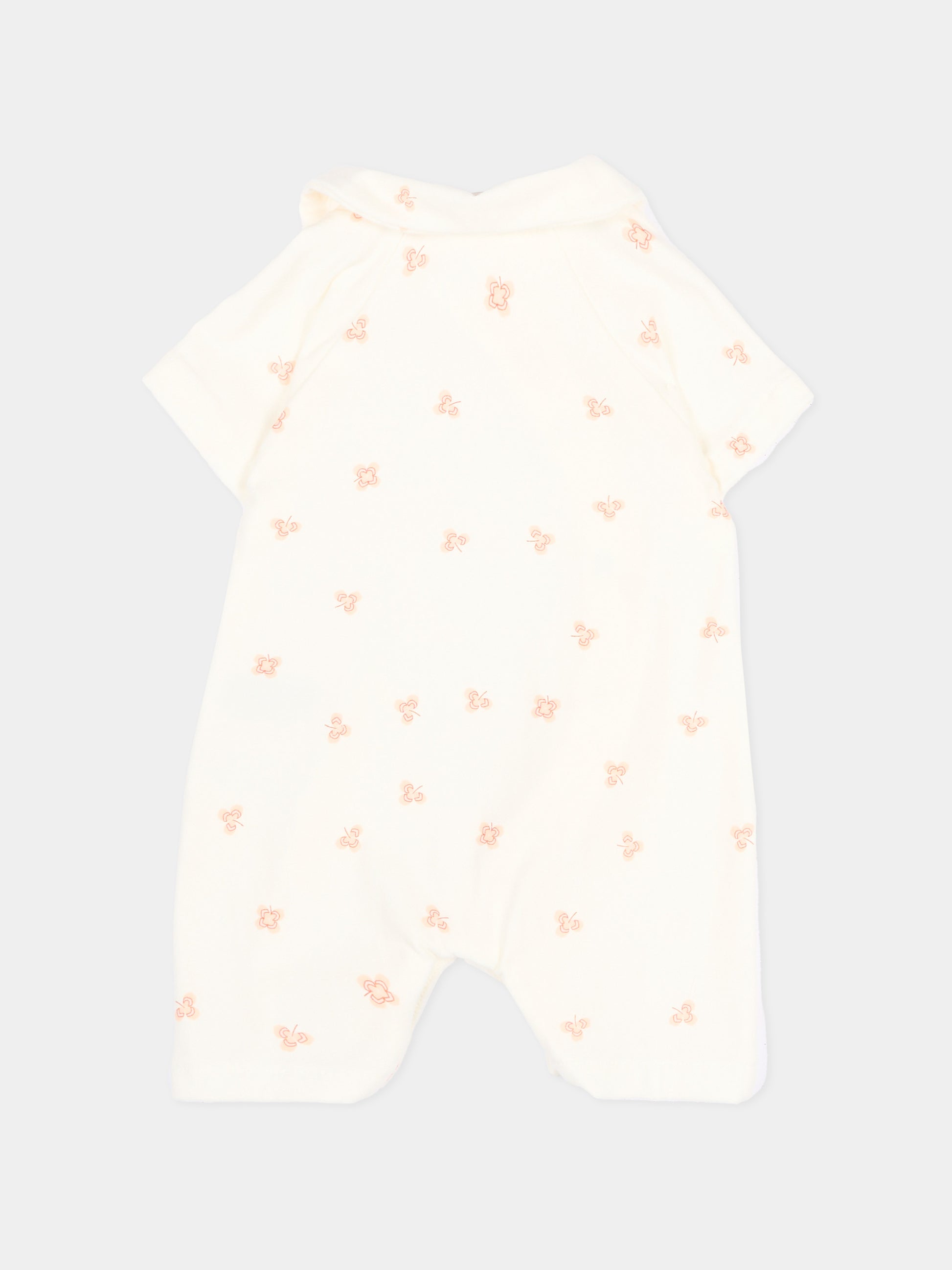 Tutina avorio Lucky Leaves per neonati,Bamboom,1149TE00074 LUCKY LEAVES