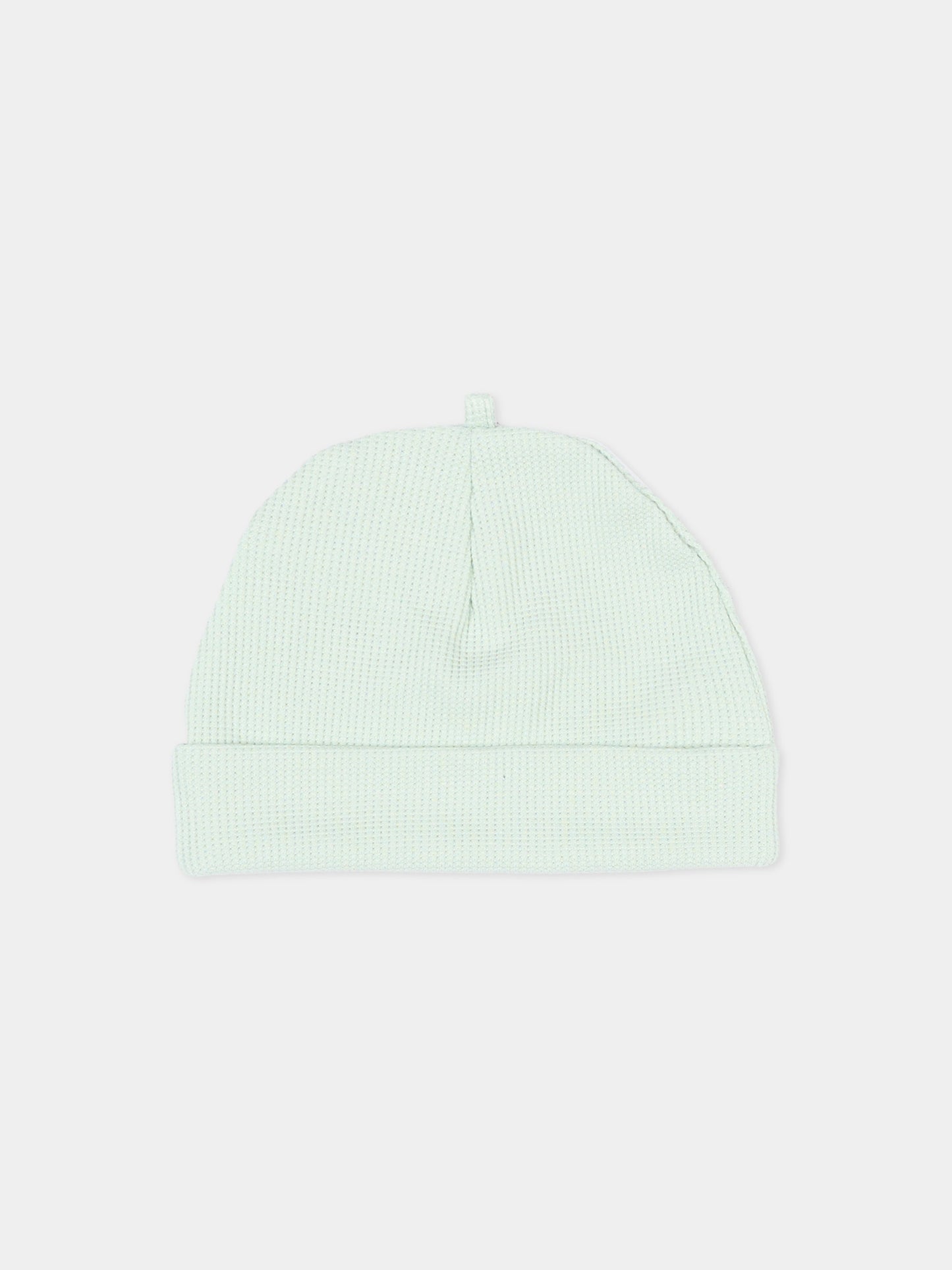 Cappello azzurro per neonato,Bamboom,1150TE00072 OCEAN BLU