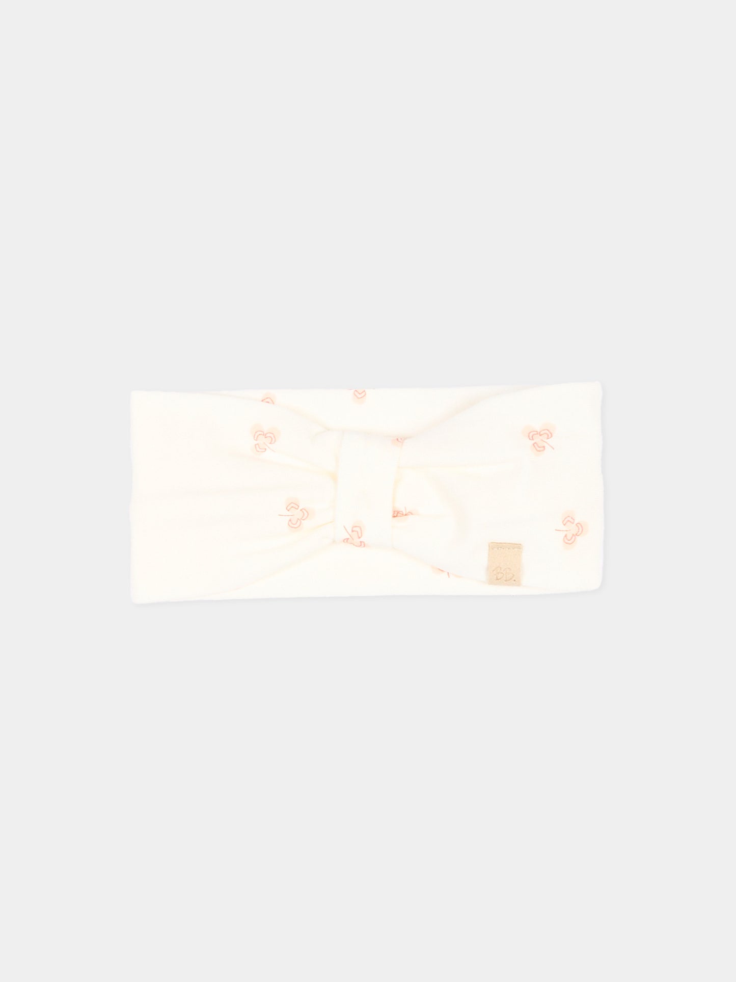 Fascia avorio Lucky Leaves per neonata,Bamboom,1157TE00074 LUCKY LEAVES