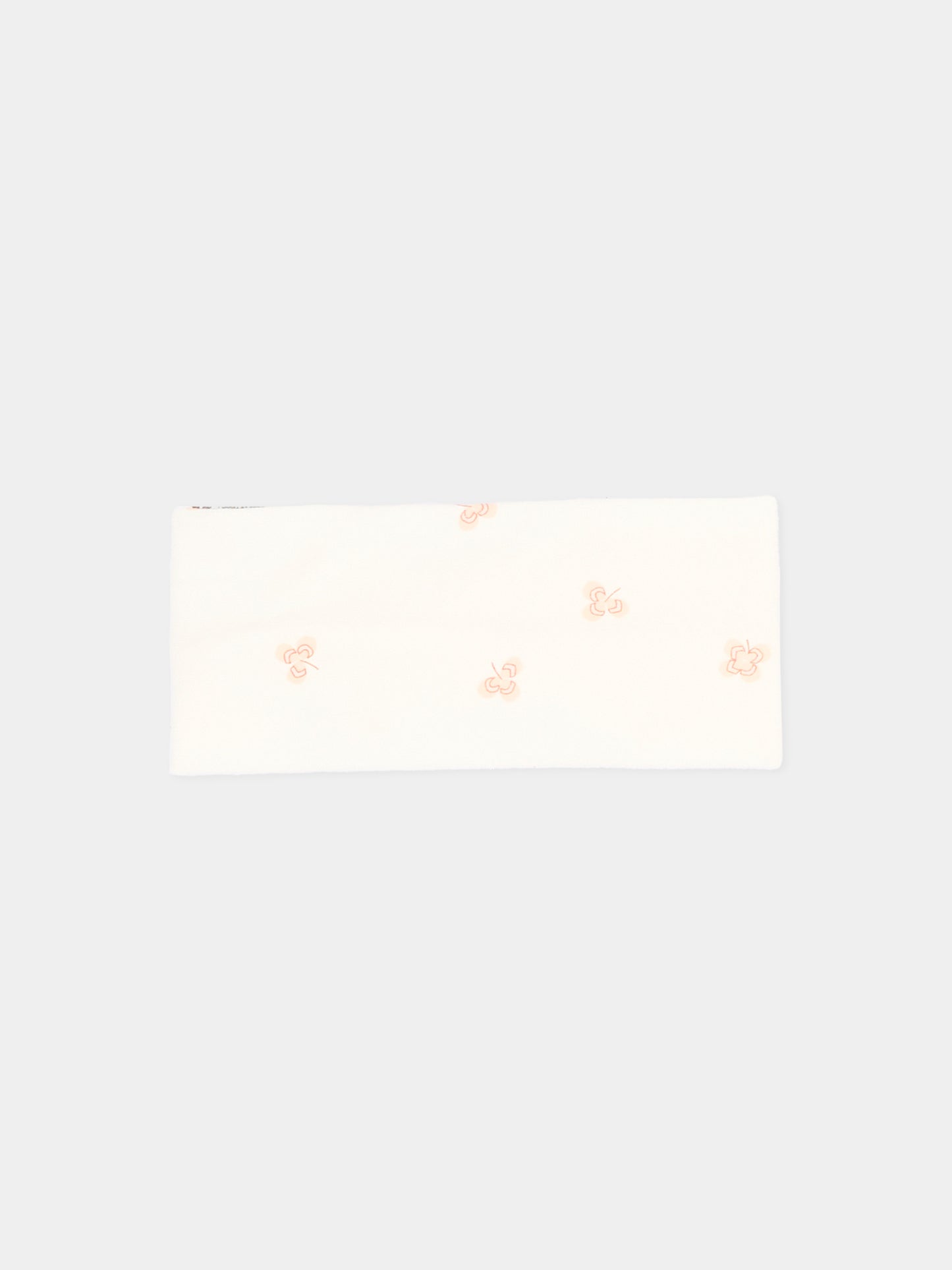 Fascia avorio Lucky Leaves per neonata,Bamboom,1157TE00074 LUCKY LEAVES