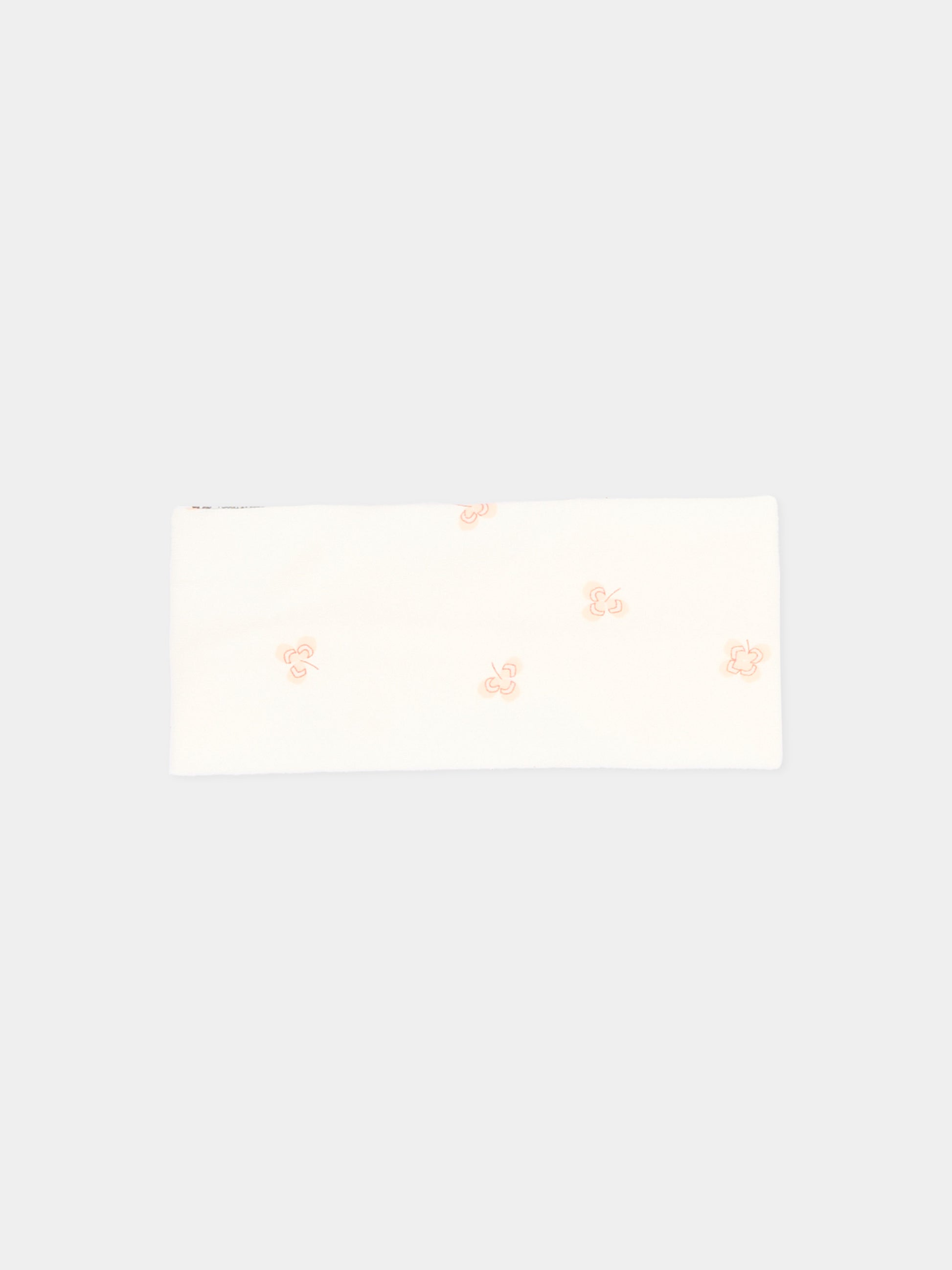Fascia avorio Lucky Leaves per neonata,Bamboom,1157TE00074 LUCKY LEAVES