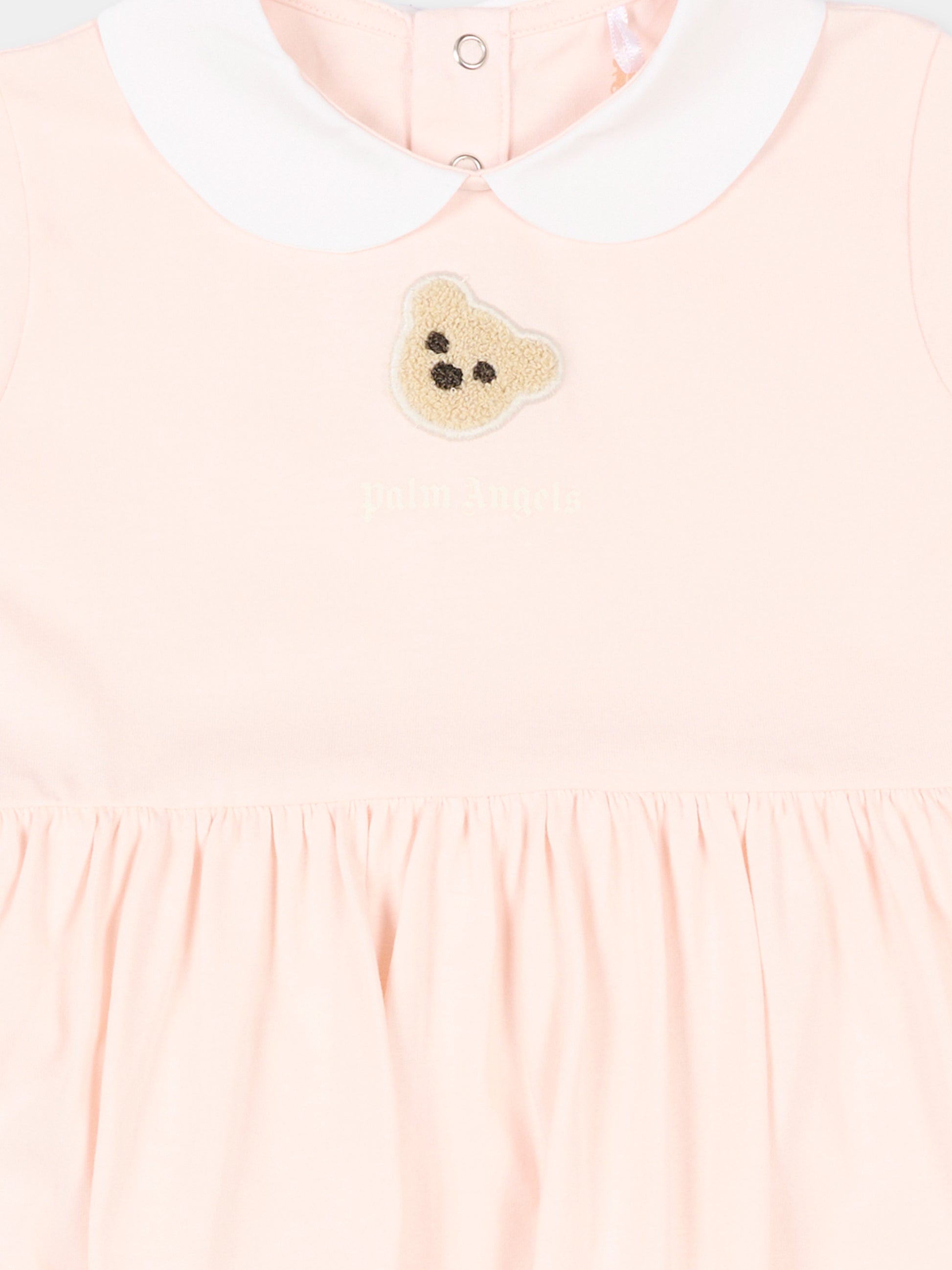 Vestito rosa per neonata con Teddy Bear,Palm Angels,PGX7002S26JER001 042