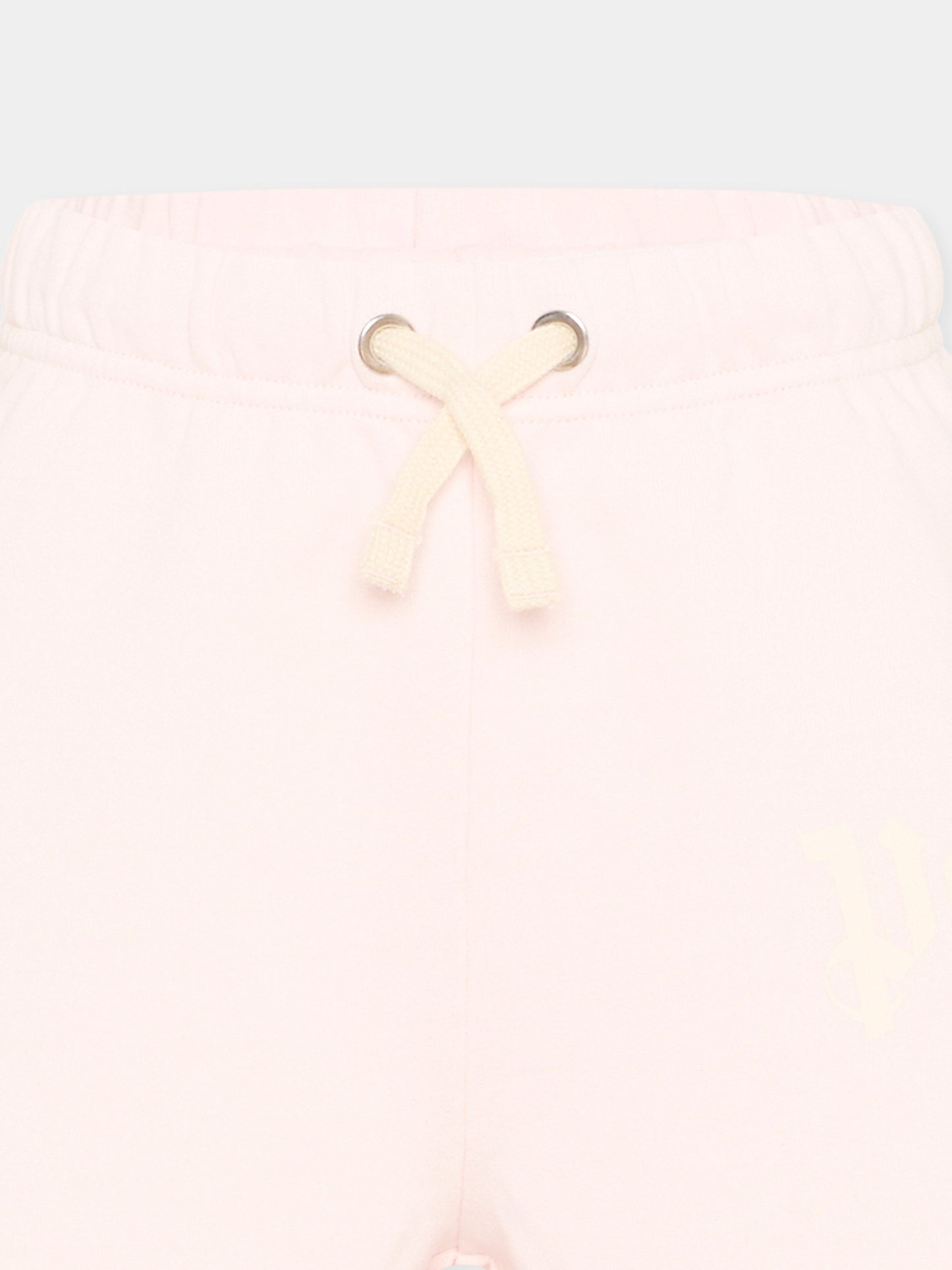 Shorts sportivi rosa per bambina con logo,Palm Angels,PGCI005S26FLE002 042