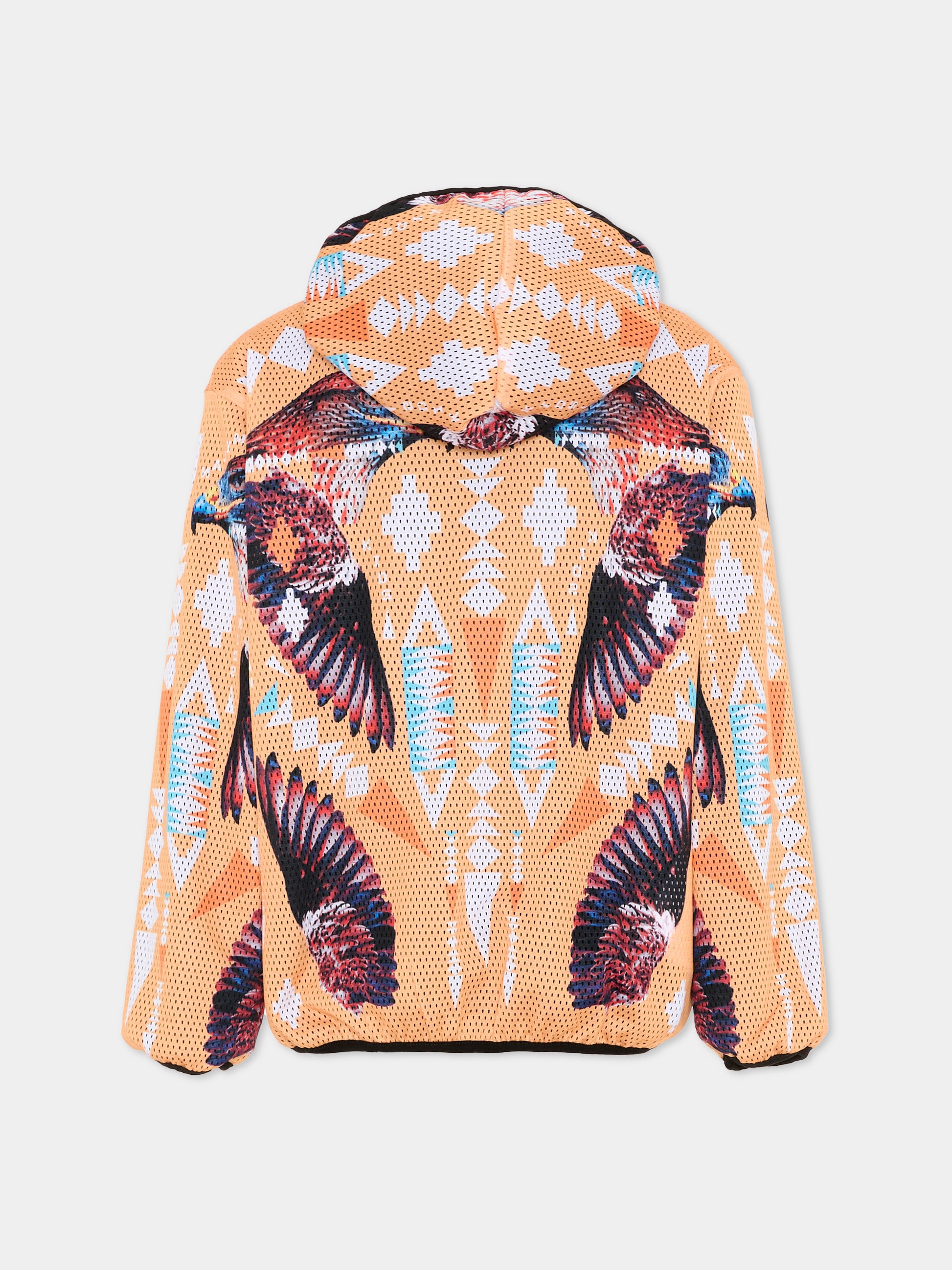 Giacche a vento arancione per bambino,County Of Milan Kids,S6CMJBJK058 270