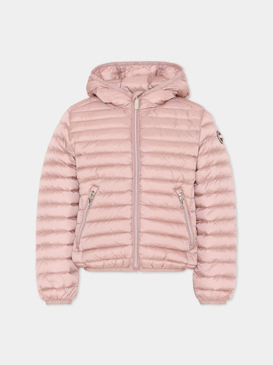 Piumino rosa per bambina con logo,Colmar Originals Kids,3490A 9VX 756