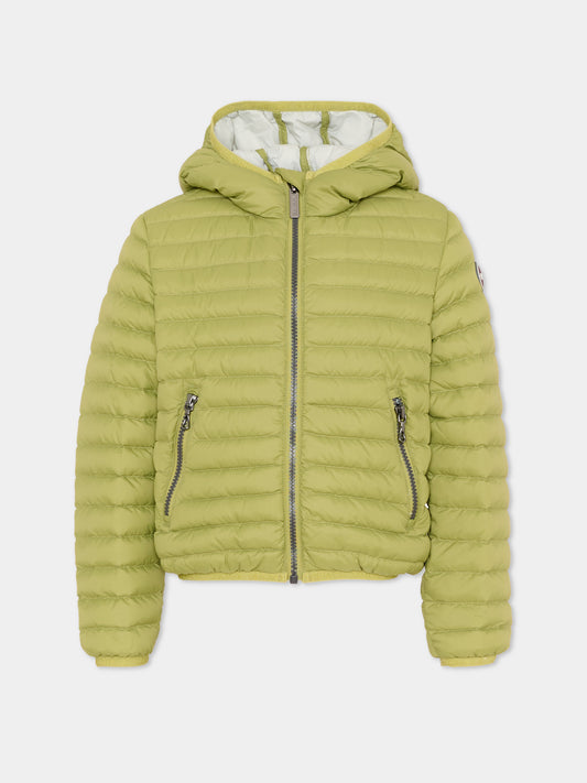 Piumino verde per bambino con logo,Colmar Originals Kids,3487A 8VX 727