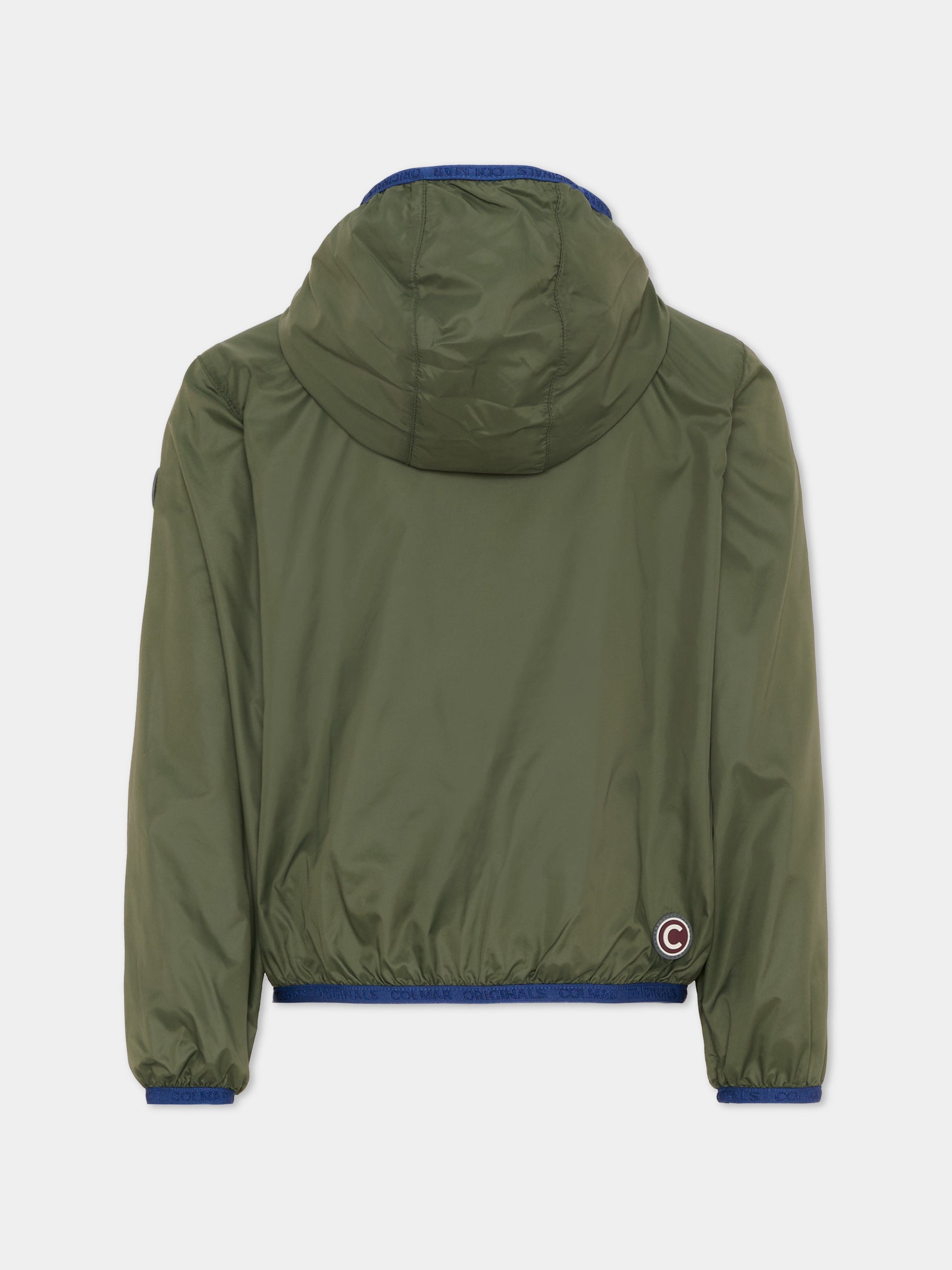 Giacca a vento blu per bambino con logo,Colmar Originals Kids,3906A 8VX 432