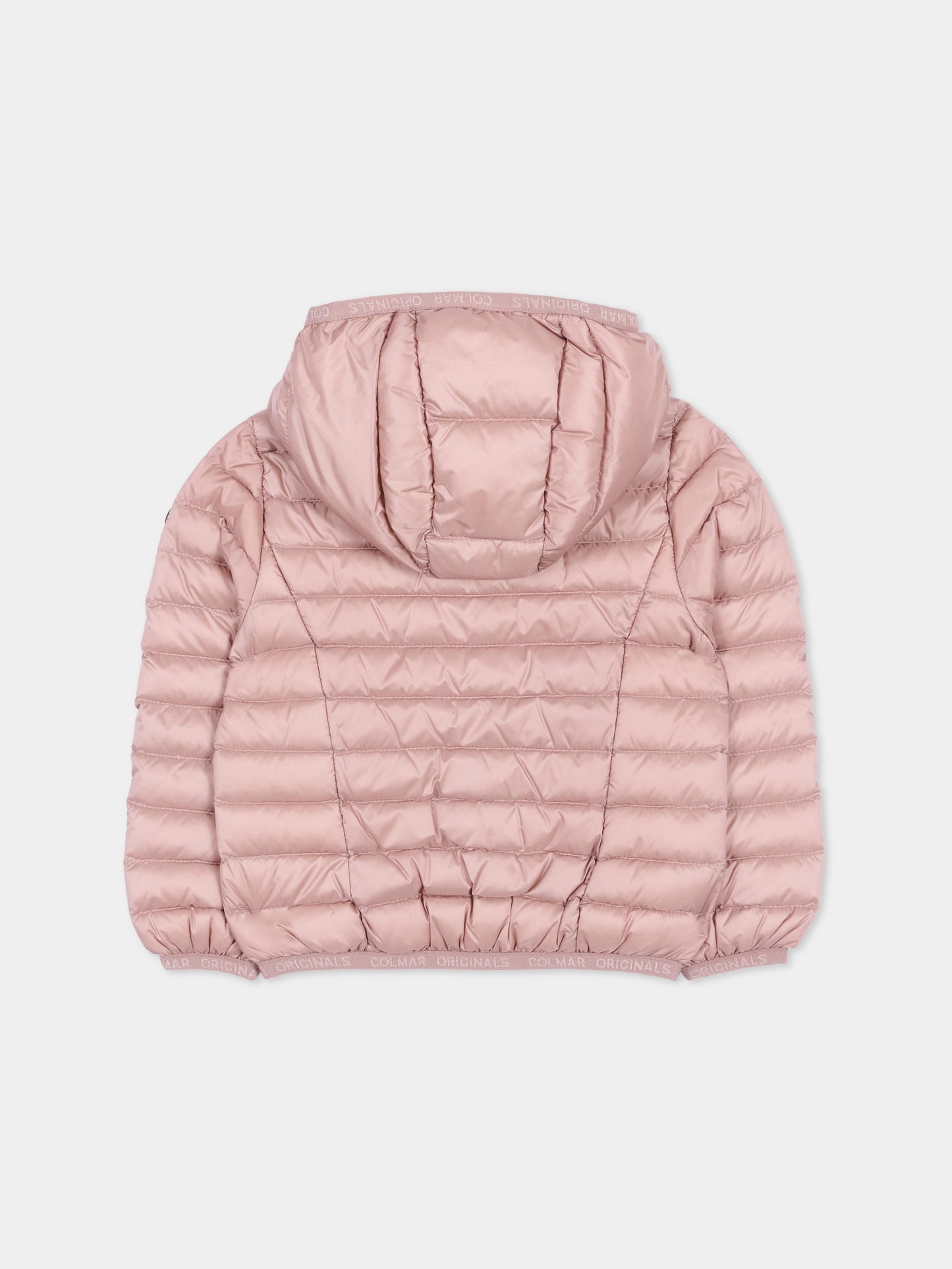 Piumino rosa per neonata con logo,Colmar Originals Kids,3490N 9VX 756