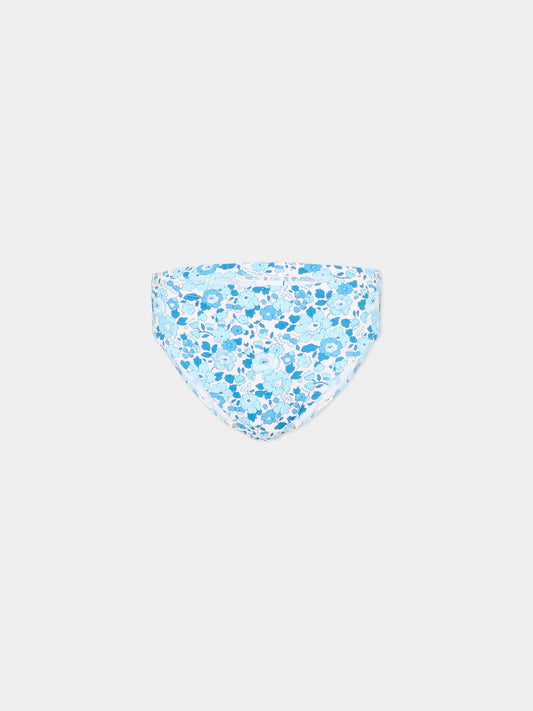 Slip mare azzurro in liberty per bambino,Pesciolino Rosso,M7 S 177