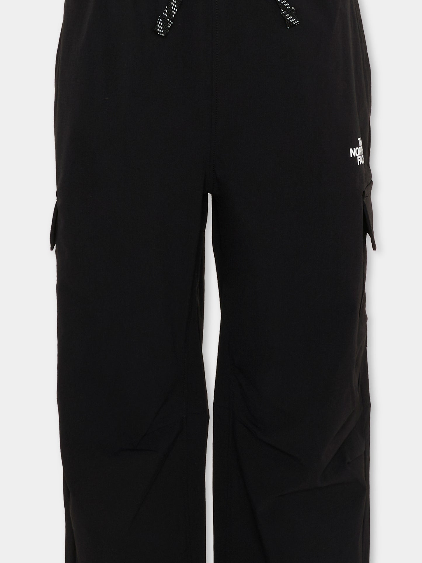 Pantaloni sportivi neri per bambino con logo,The North Face Kids,NF0A8F8QJK31