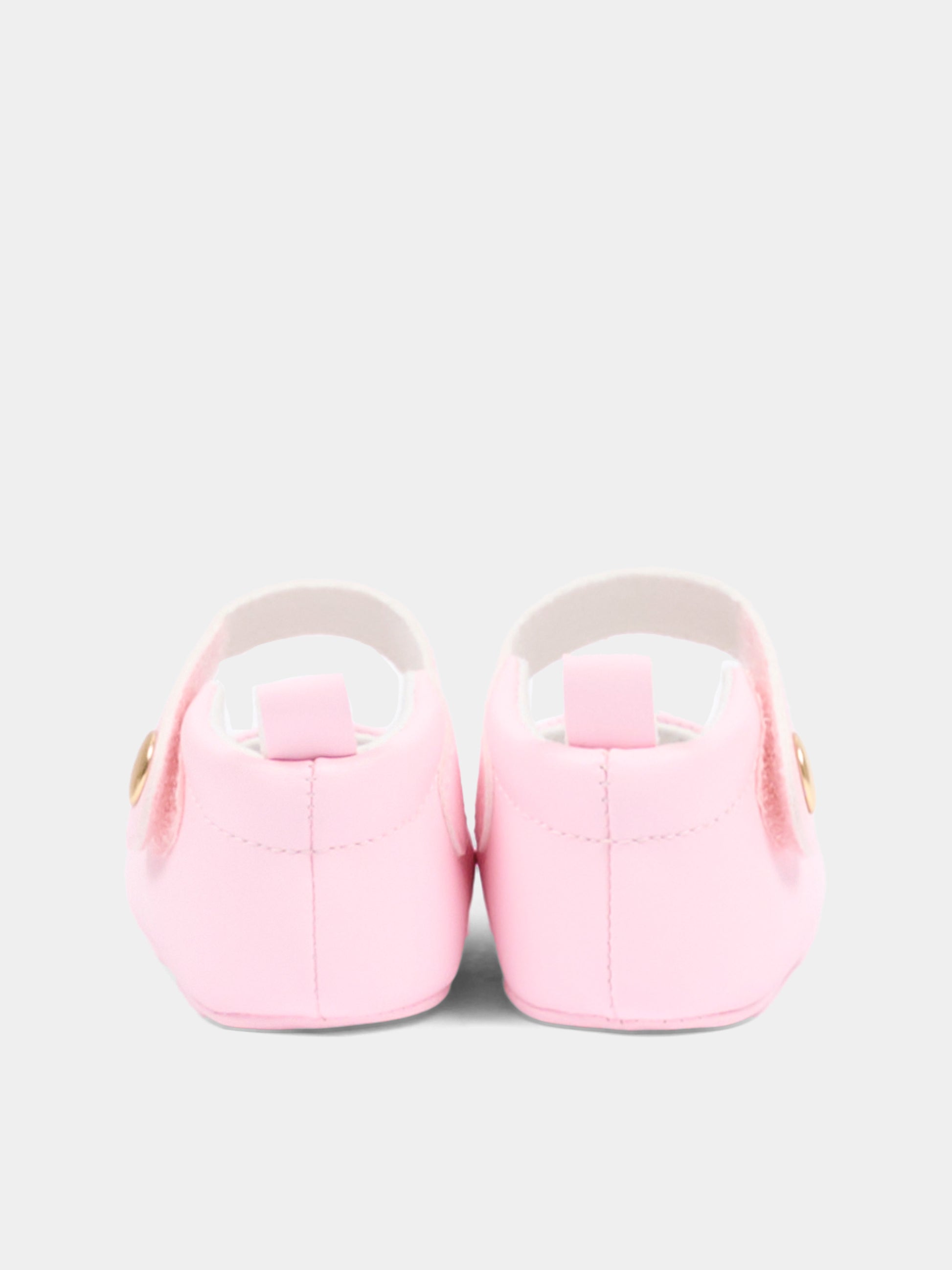 Ballerine rosa per neonata con Choupette,Karl Lagerfeld Kids,Z31187 475