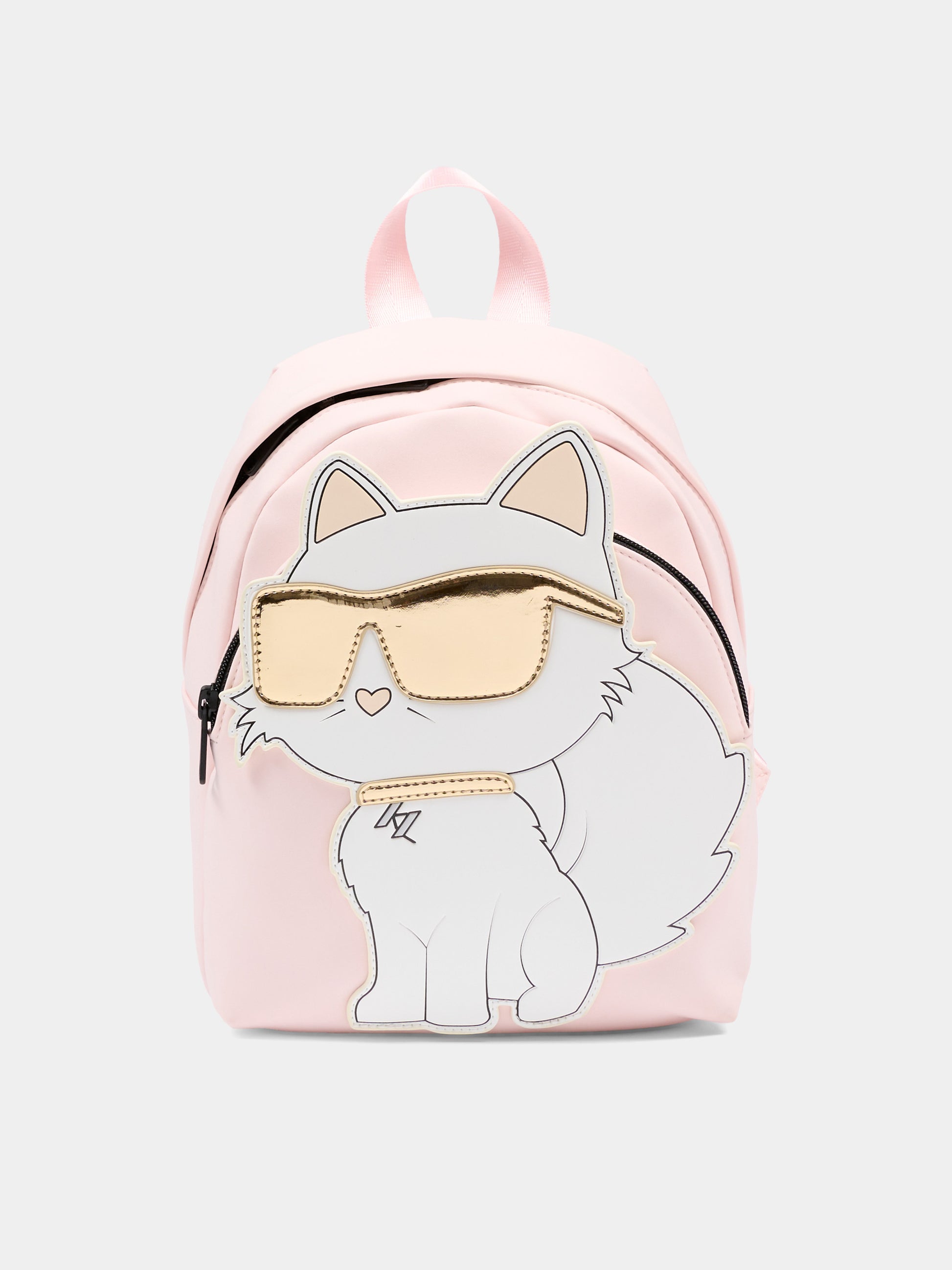 Zaino rosa per bambina con Choupette,Karl Lagerfeld Kids,Z31203 46F