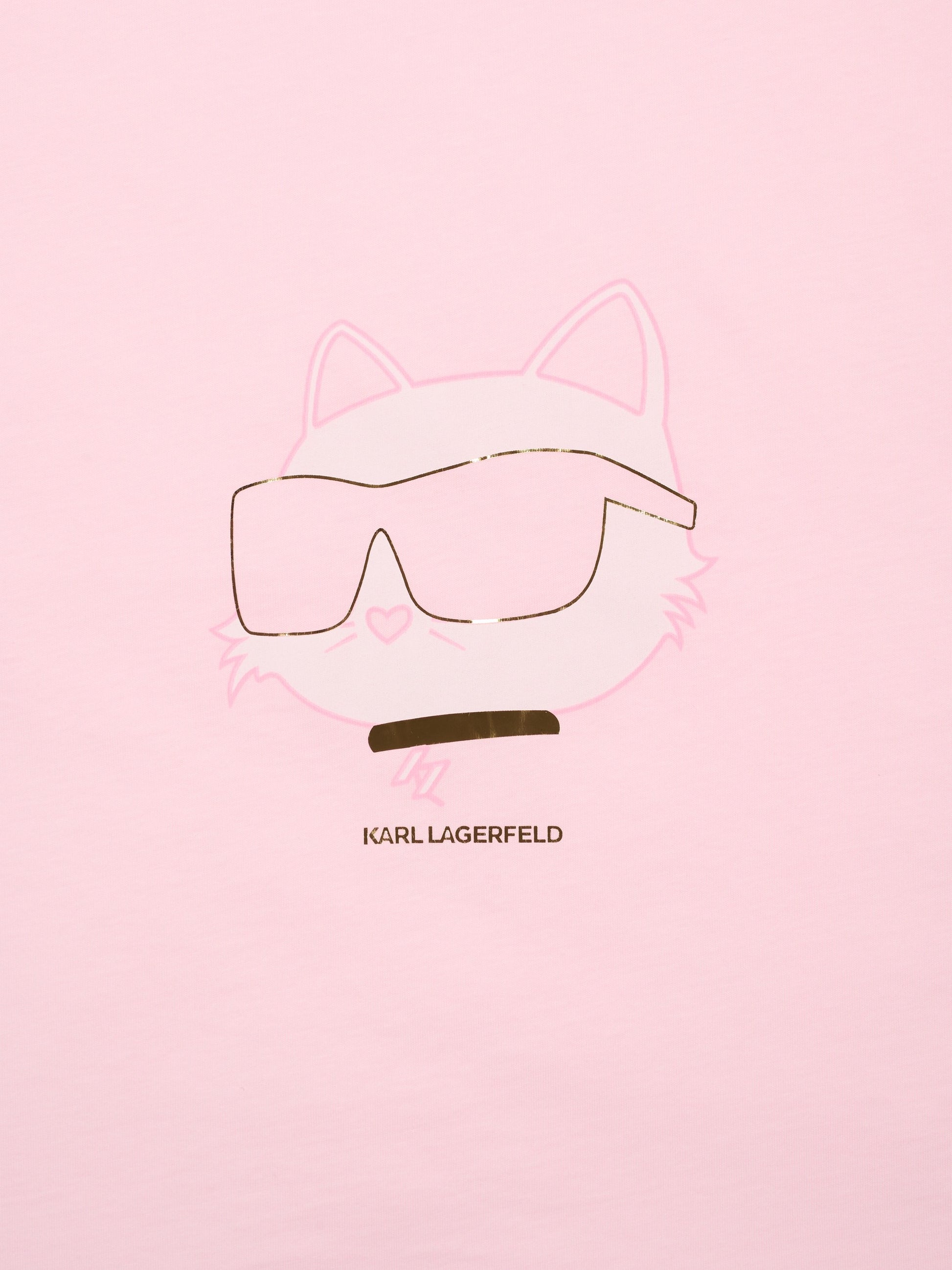 Coperta rosa per neonata con Choupette,Karl Lagerfeld Kids,Z31234 475