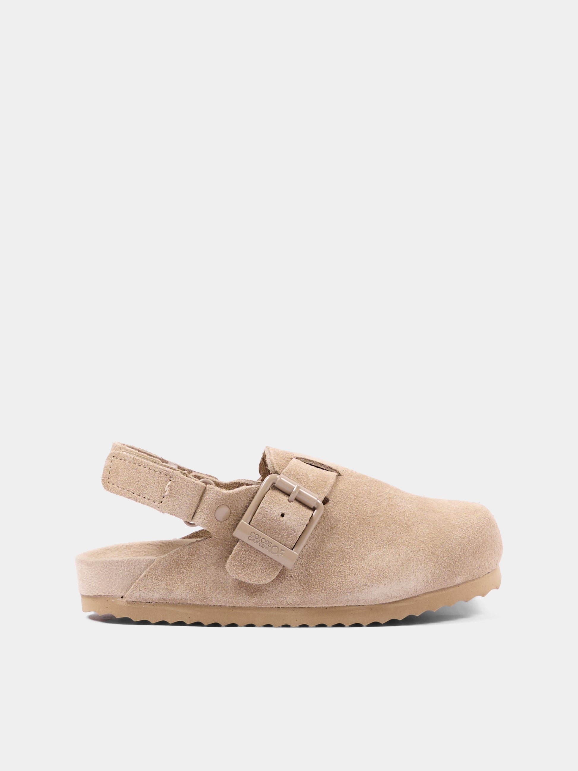 Sabot beige per bambini,Colors Of California,HC 2602 MUD