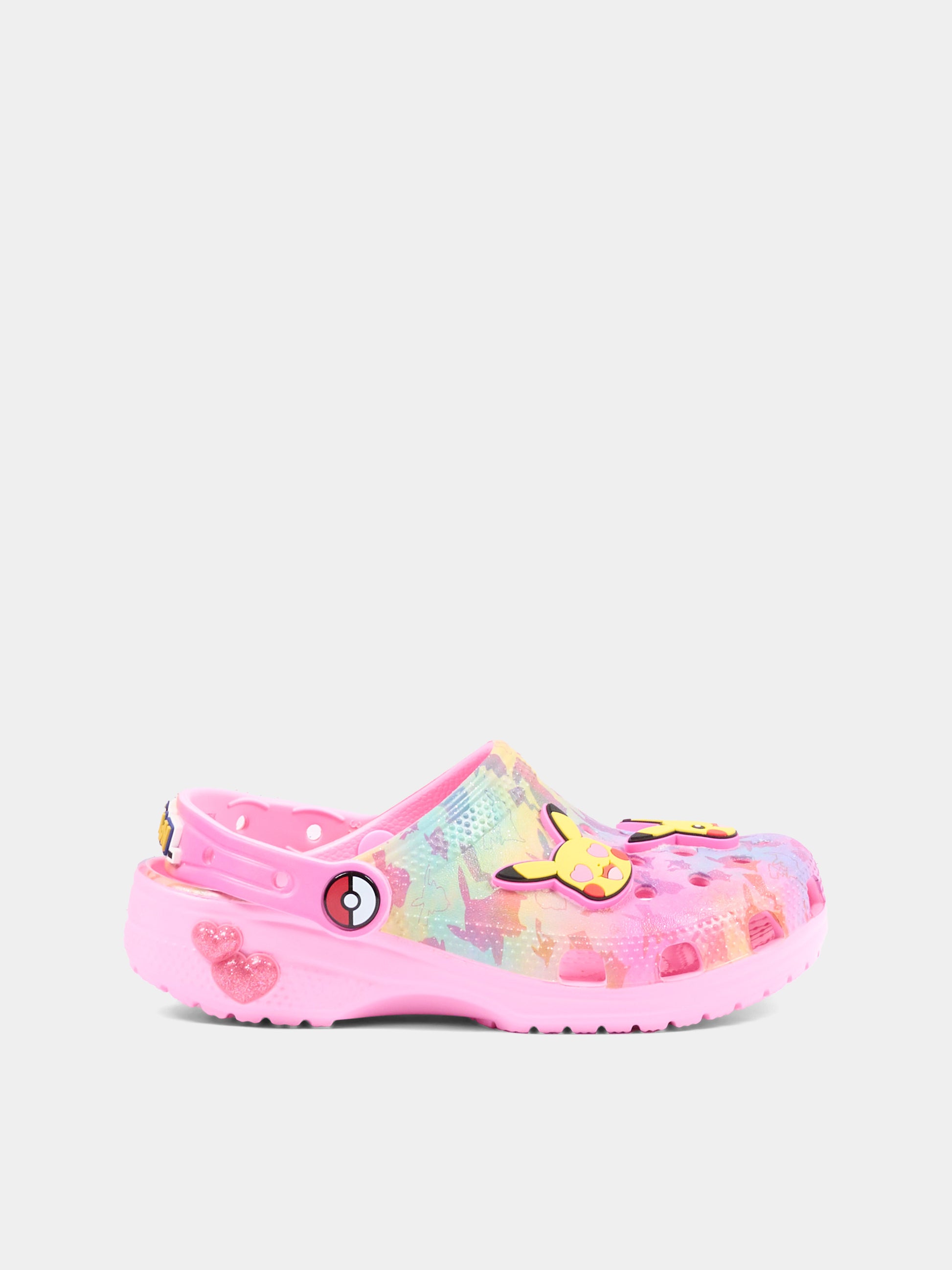 Sabot rosa per bambina con Pikachu,Crocs,211229 MLT