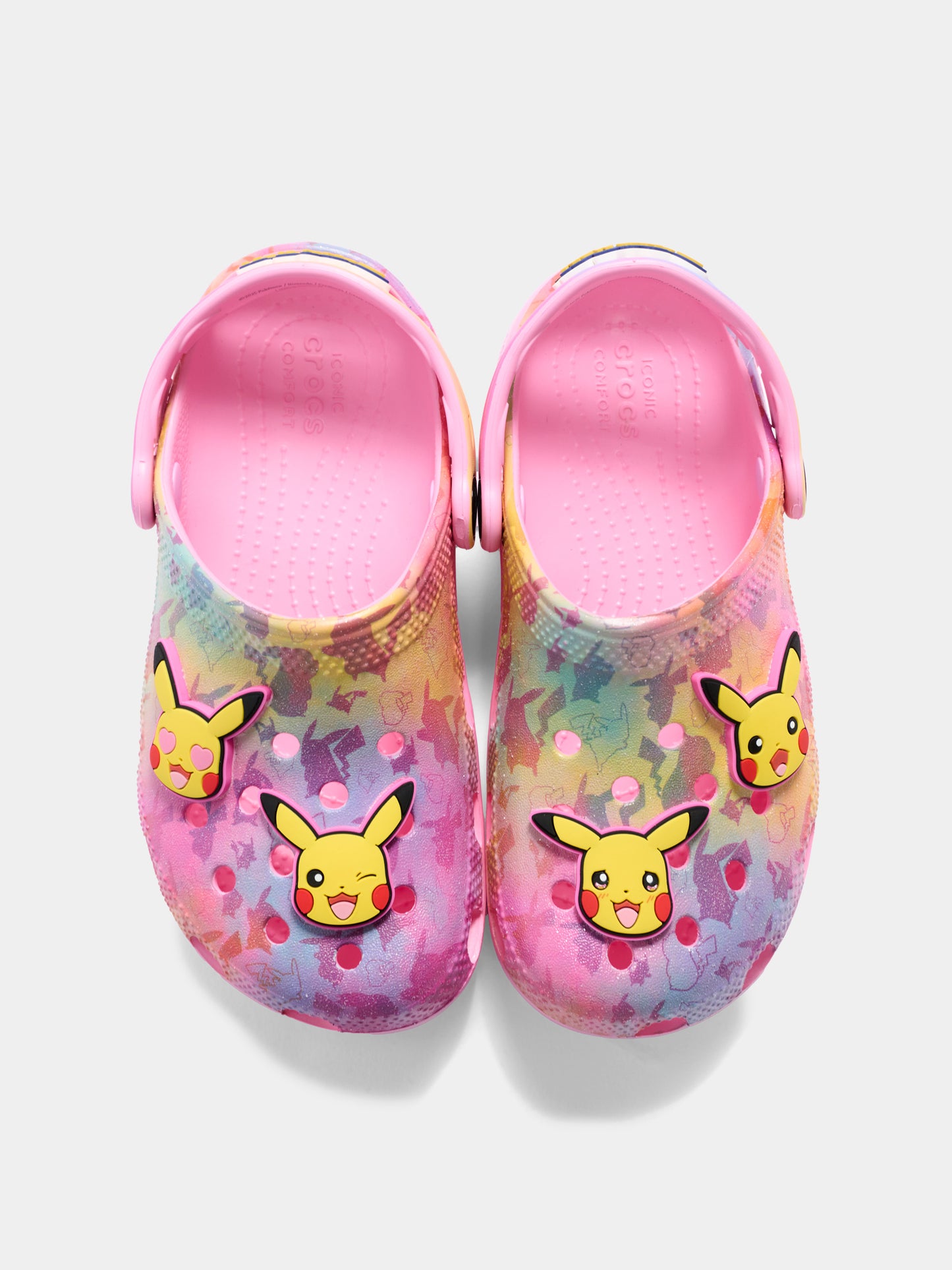 Sabot rosa per bambina con Pikachu