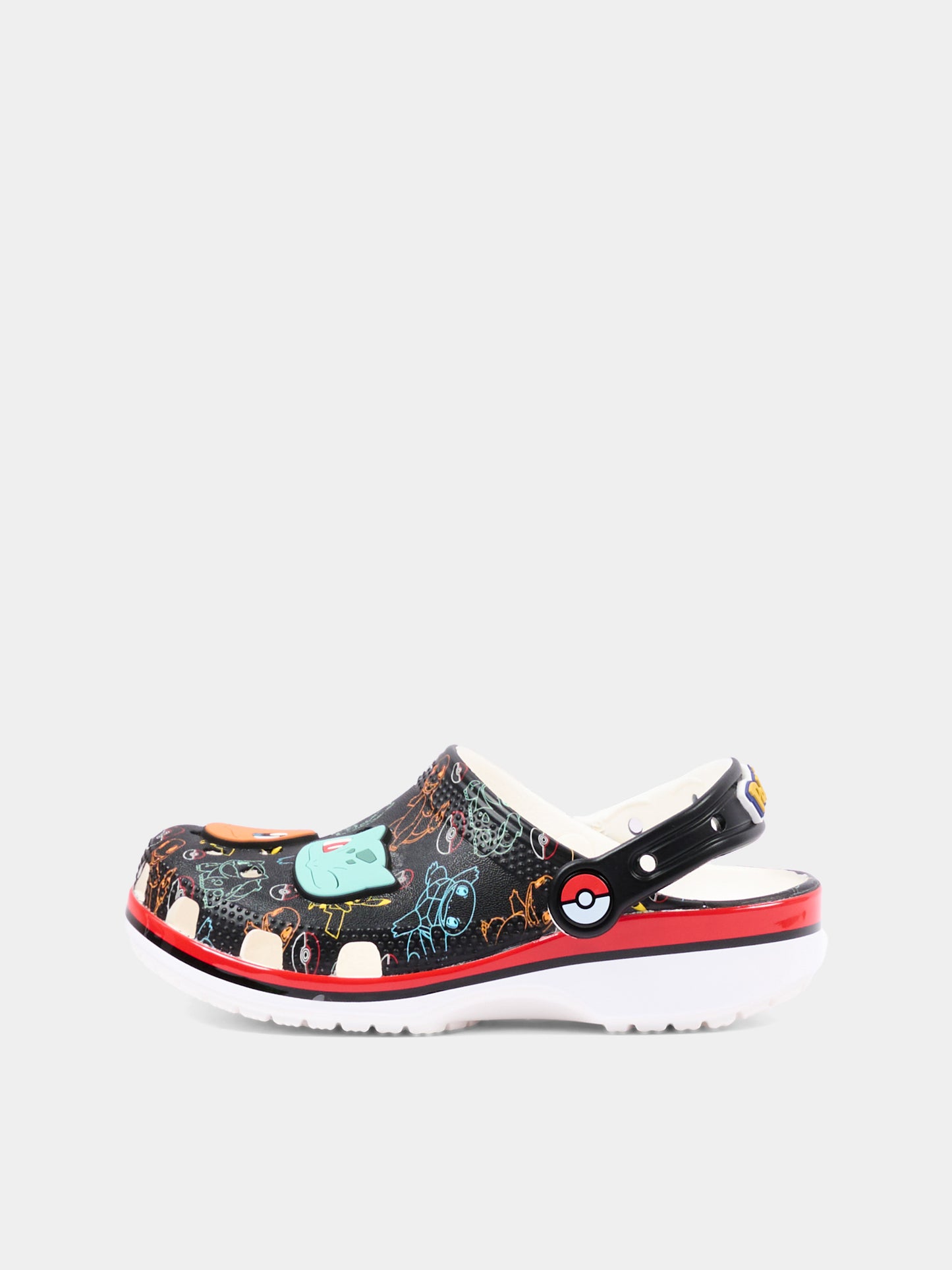 Sabot nero per bambini con Pokémon