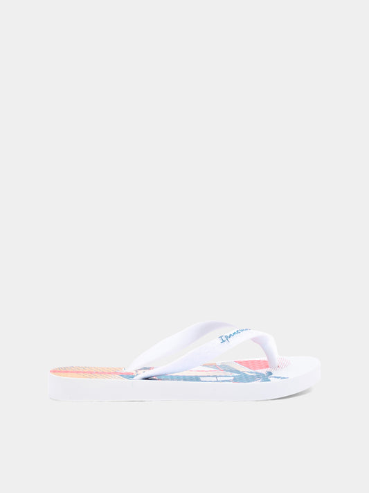 Infradito multicolor per bambino con stampa,Ipanema,83755 BL974 K2 GR