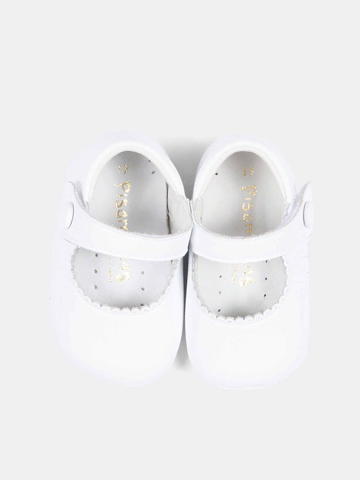 Ballerine bianche per neonata