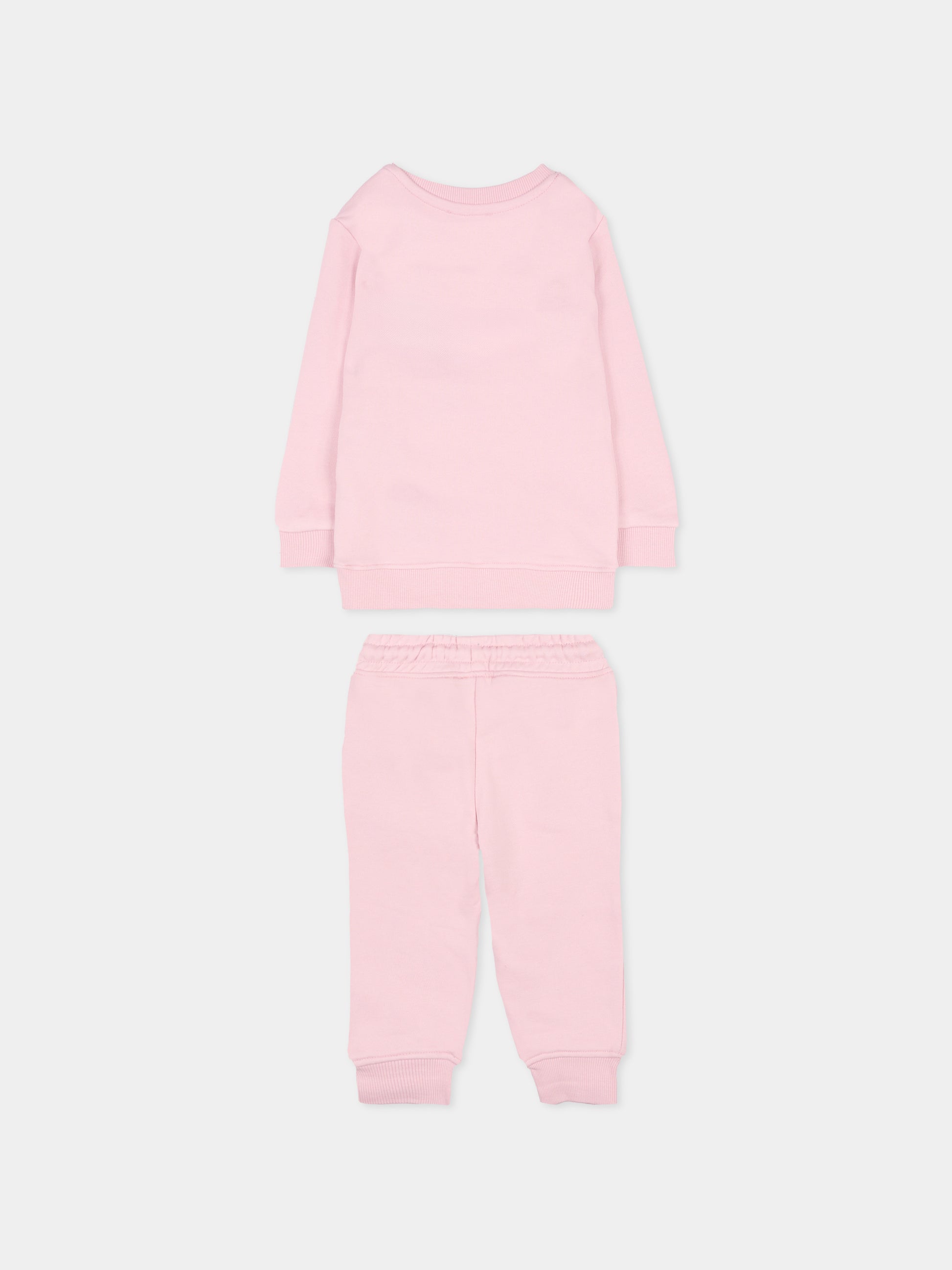 Completo lilla per neonata con logo,Richmond,RIA25087CF LILAC FRAGRANT