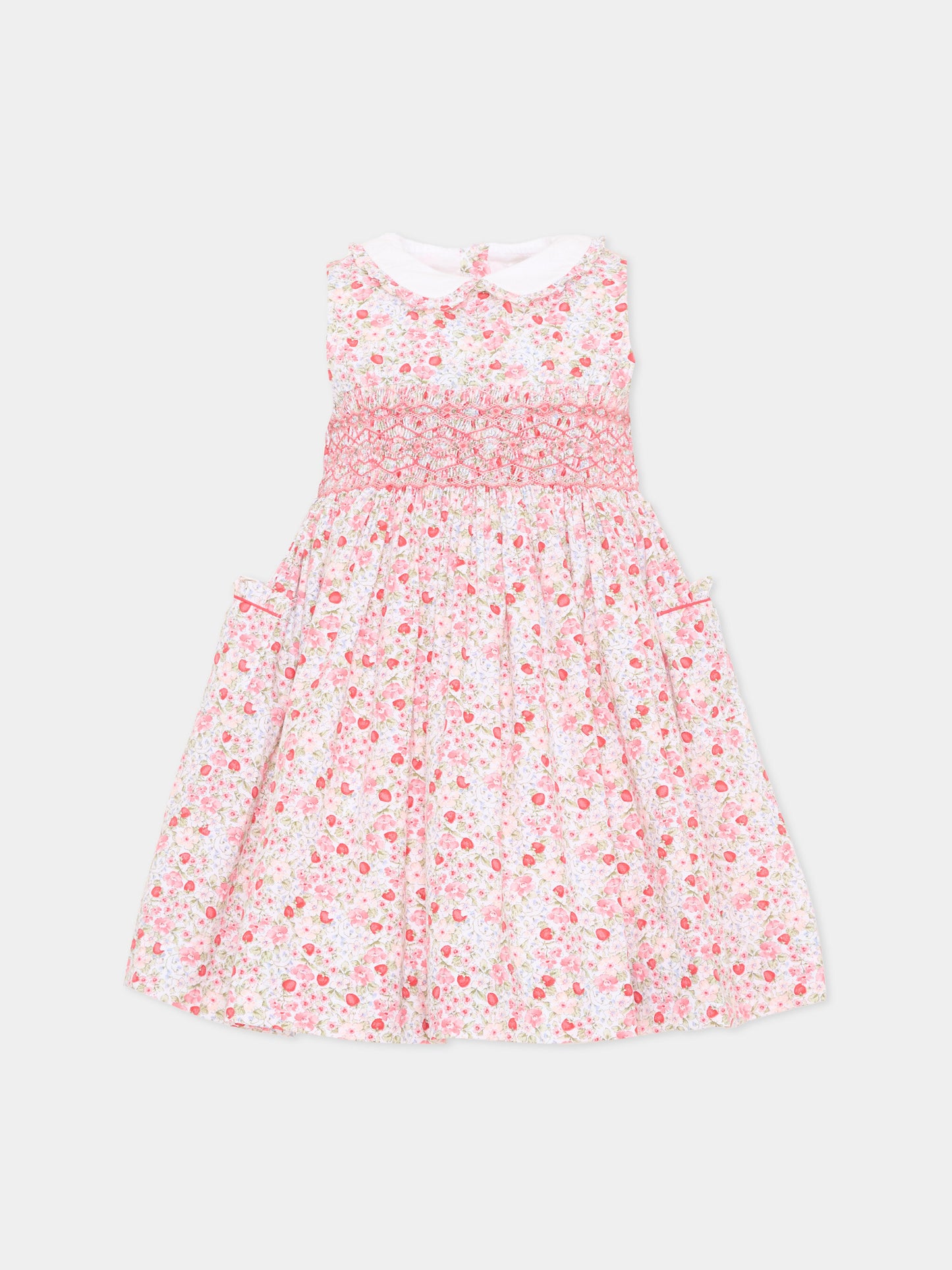 Vestito multicolor Ixia per bambina,Kidiwi Handmade,36201-TI342