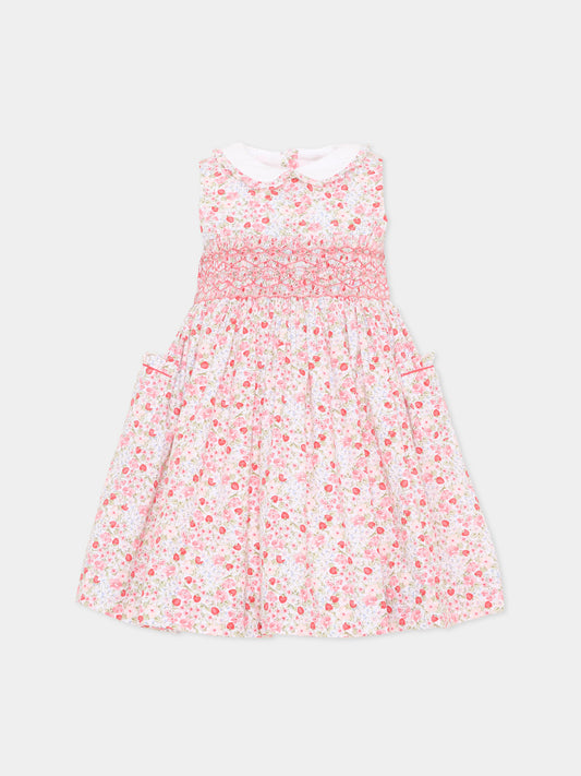 Vestito multicolor Ixia per bambina,Kidiwi Handmade,36201-TI342