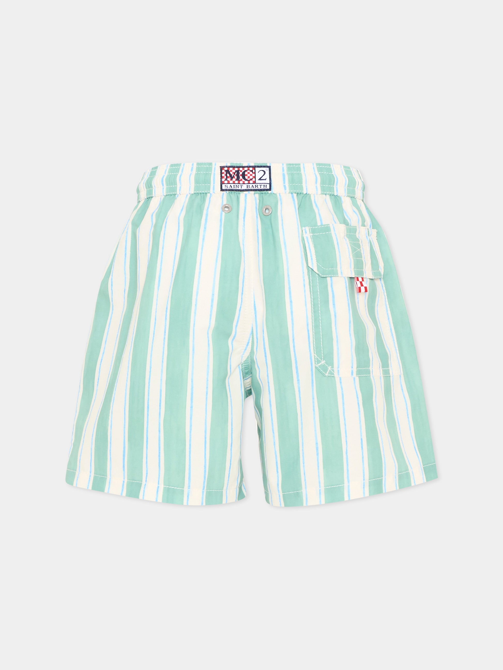 Boxer mare verde Syros jr per bambino,Mc2 Saint Barth,SYR0002 04047L