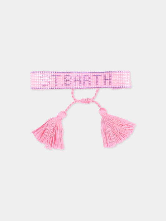 Bracciale rosa Pearls Bracelet per bambina,Mc2 Saint Barth,PEABC001 03429L