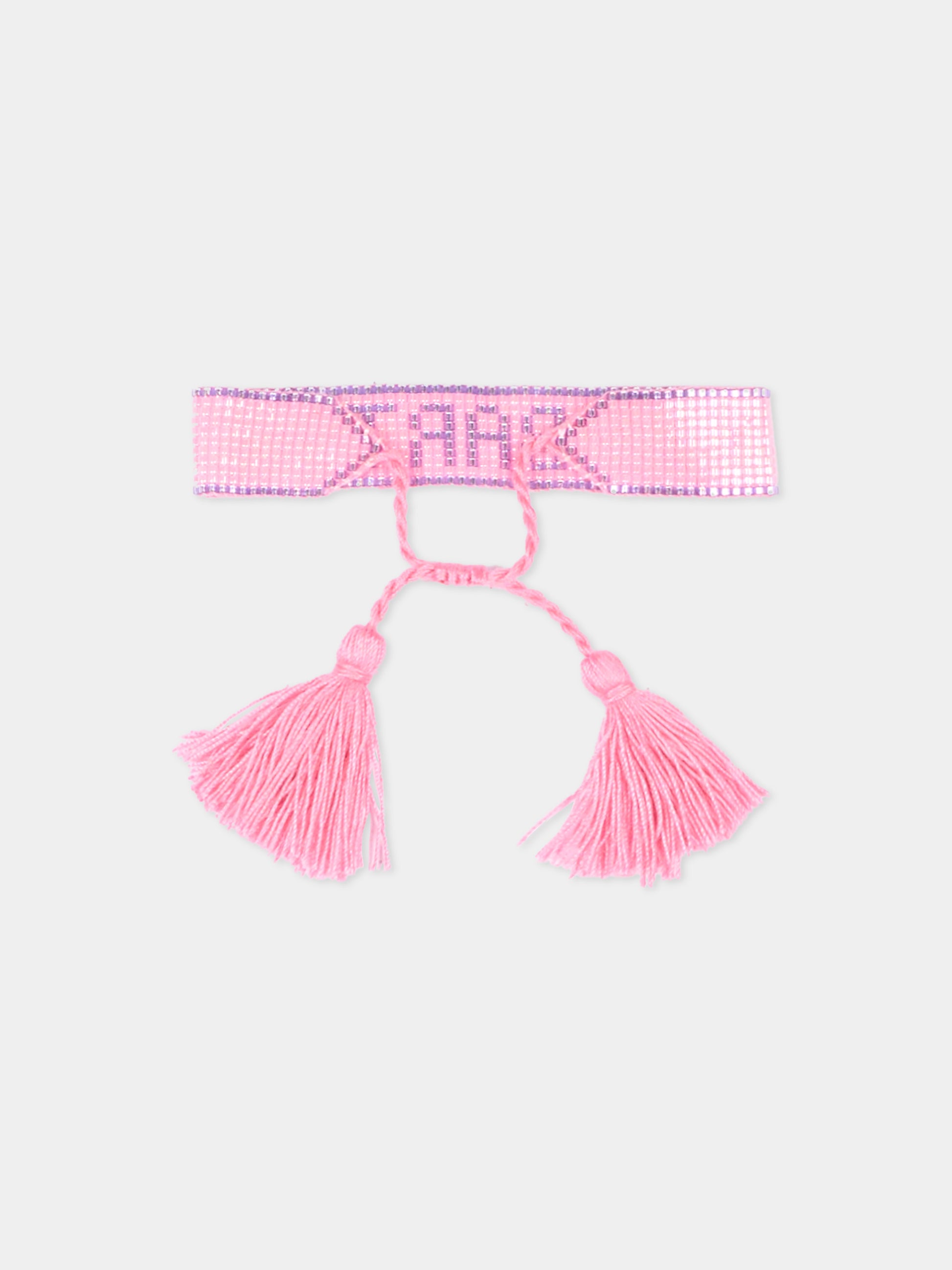 Bracciale rosa Pearls Bracelet per bambina,Mc2 Saint Barth,PEABC001 03429L